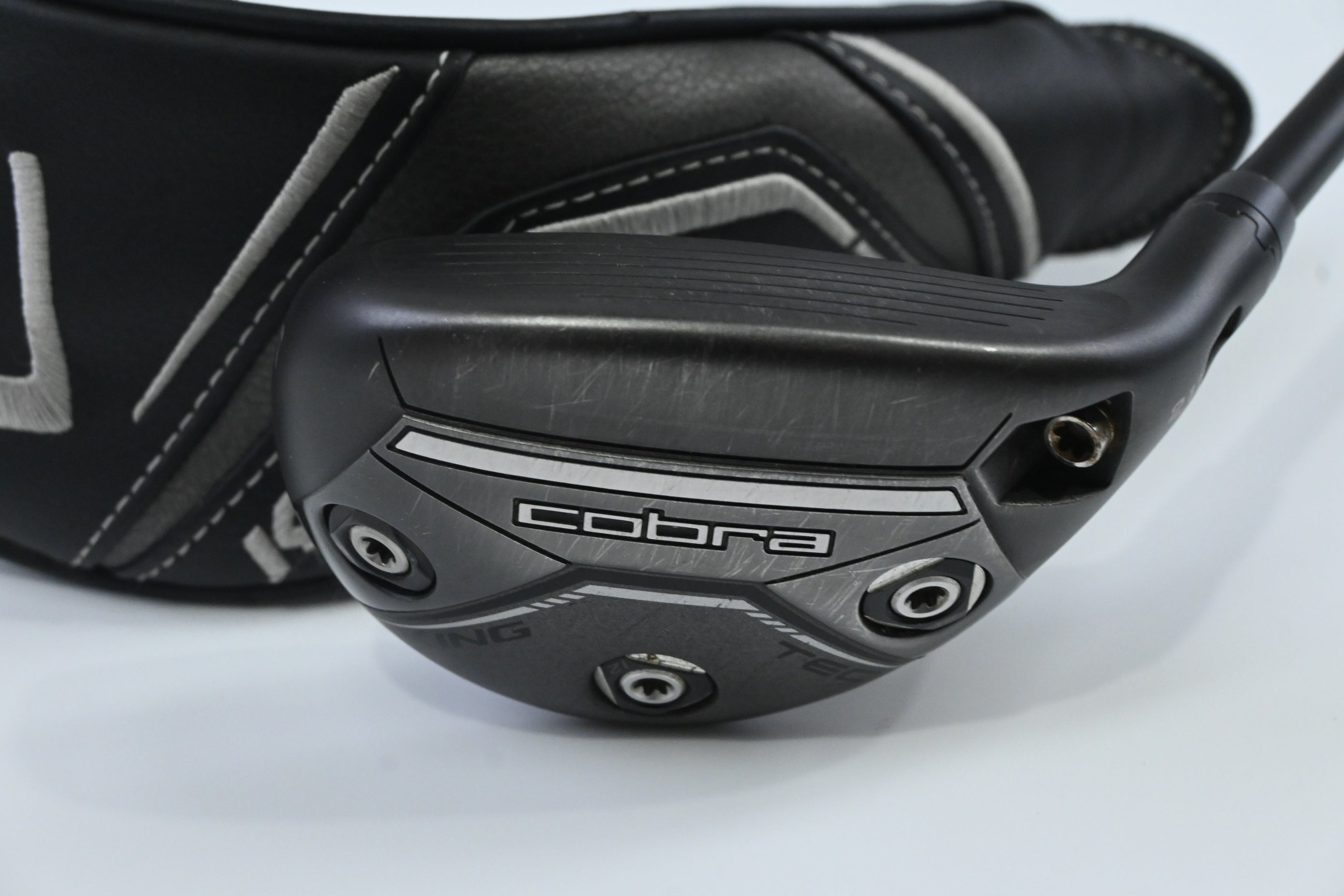 Cobra King Tec 2023 #4 Hybrid / 21 Degree / Stiff Flex MMT 80 Shaft