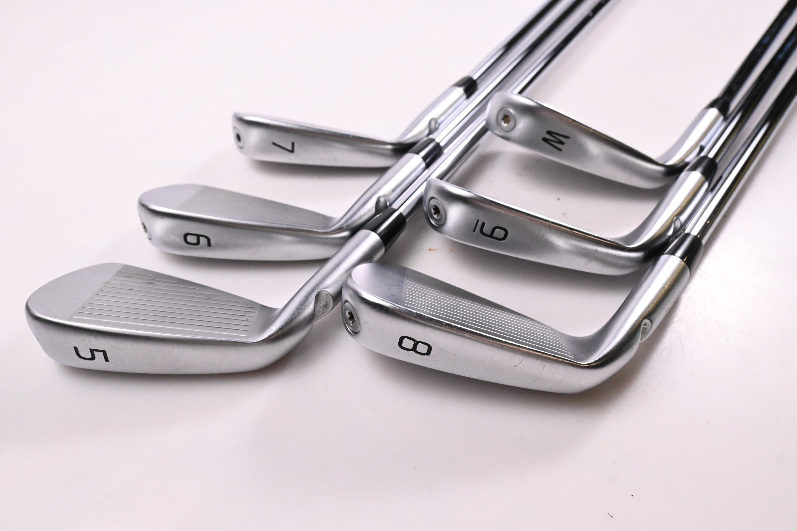 Ping Blueprint S Irons / 5-PW / Black Dot / Stiff Flex Ping AWT 2.0 Shafts
