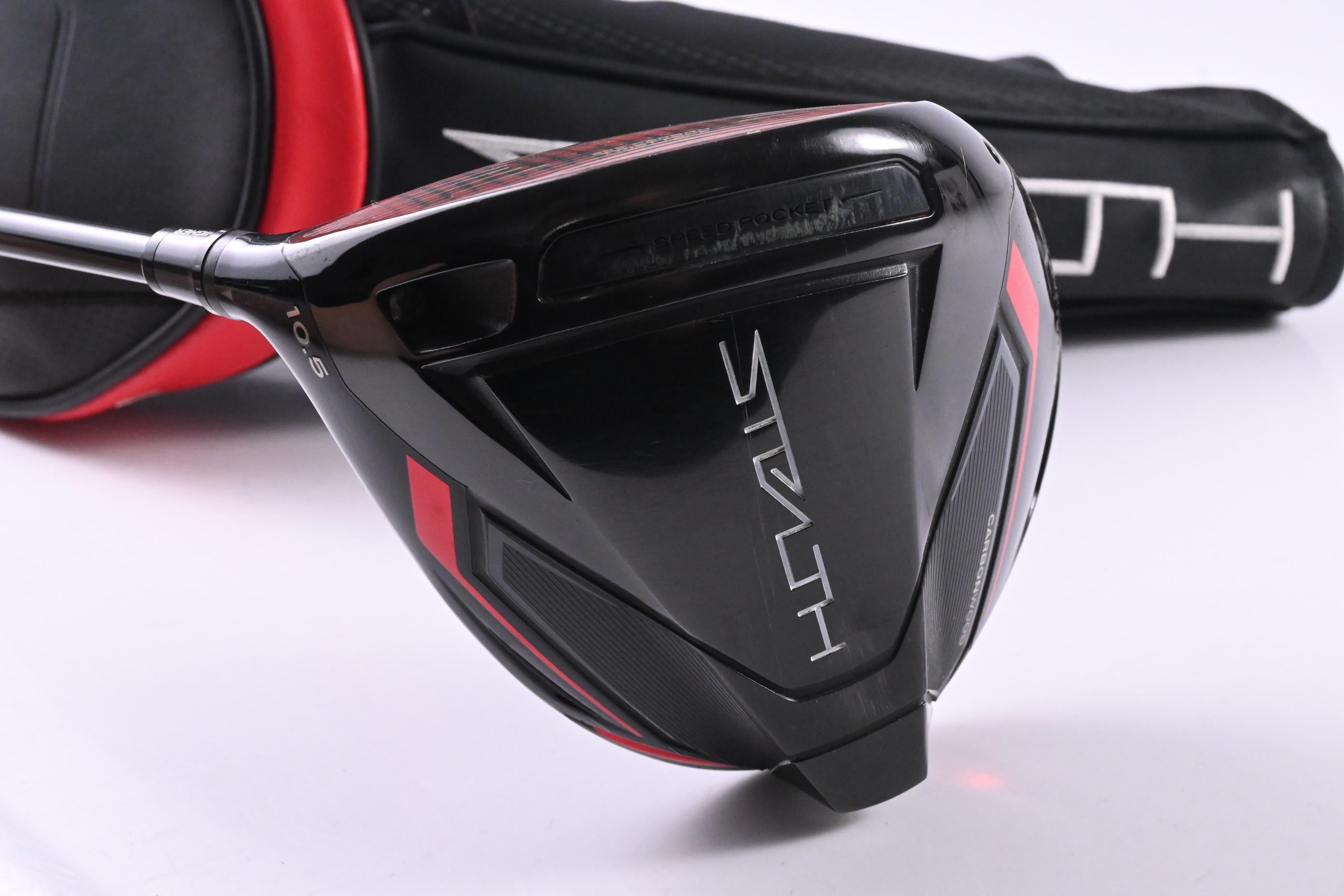 Left Hand Taylormade Stealth Driver / 10.5 Degree / Stiff Flex Fujikura Ventus