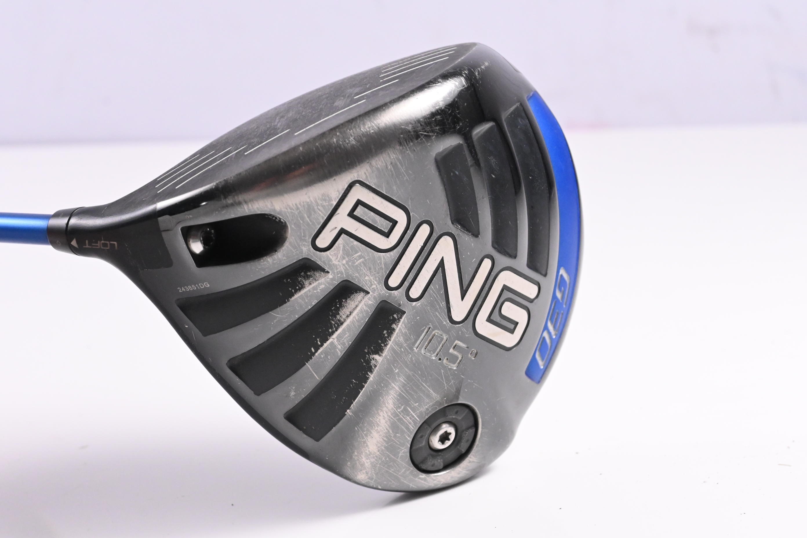 Left Hand Ping G30 Driver / 10.5 Degree / Regular Flex Ping TFC 419 Shaft