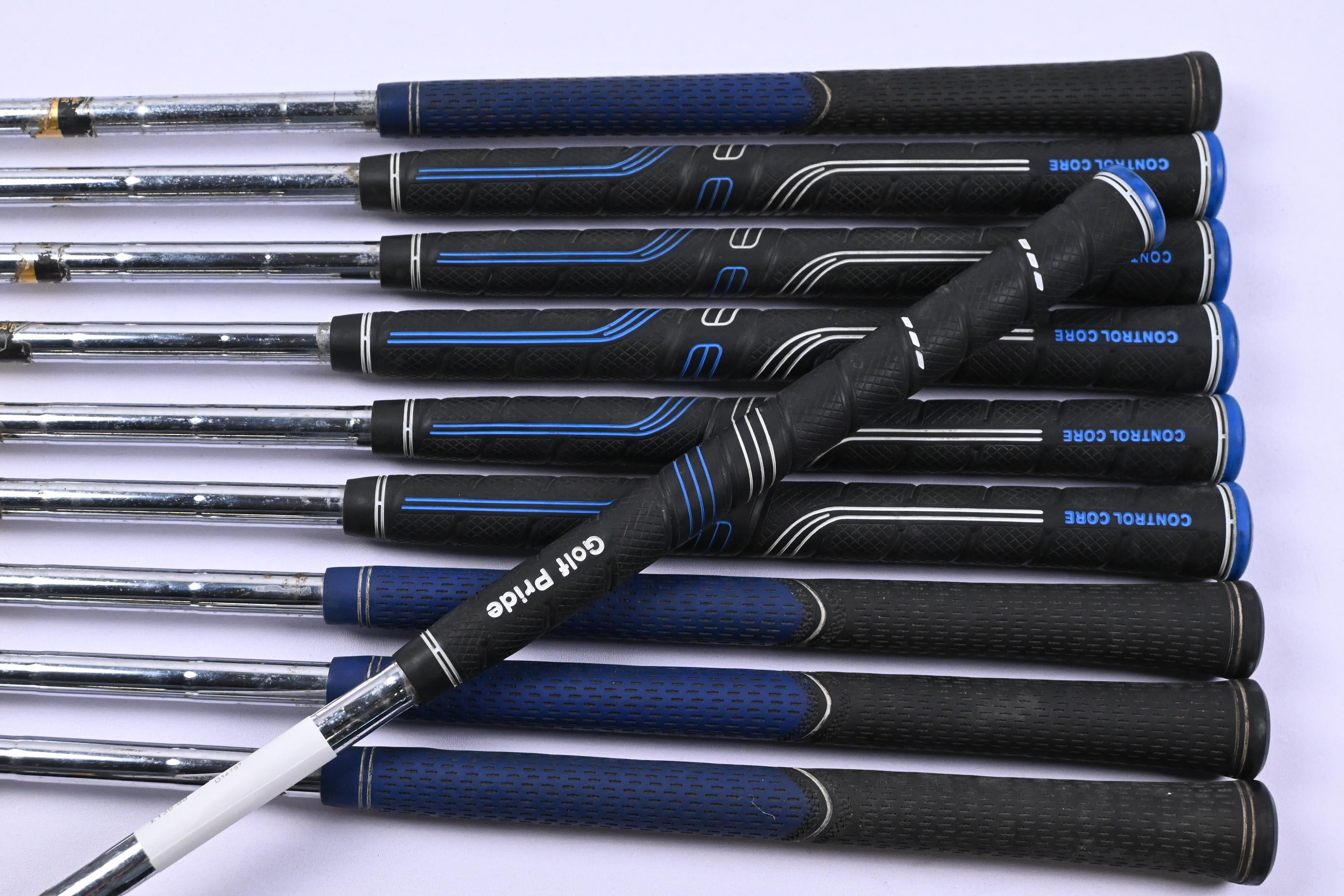 Titleist DCI 981 Irons / 3-PW+SW+LW / Stiff Flex Steel Shafts