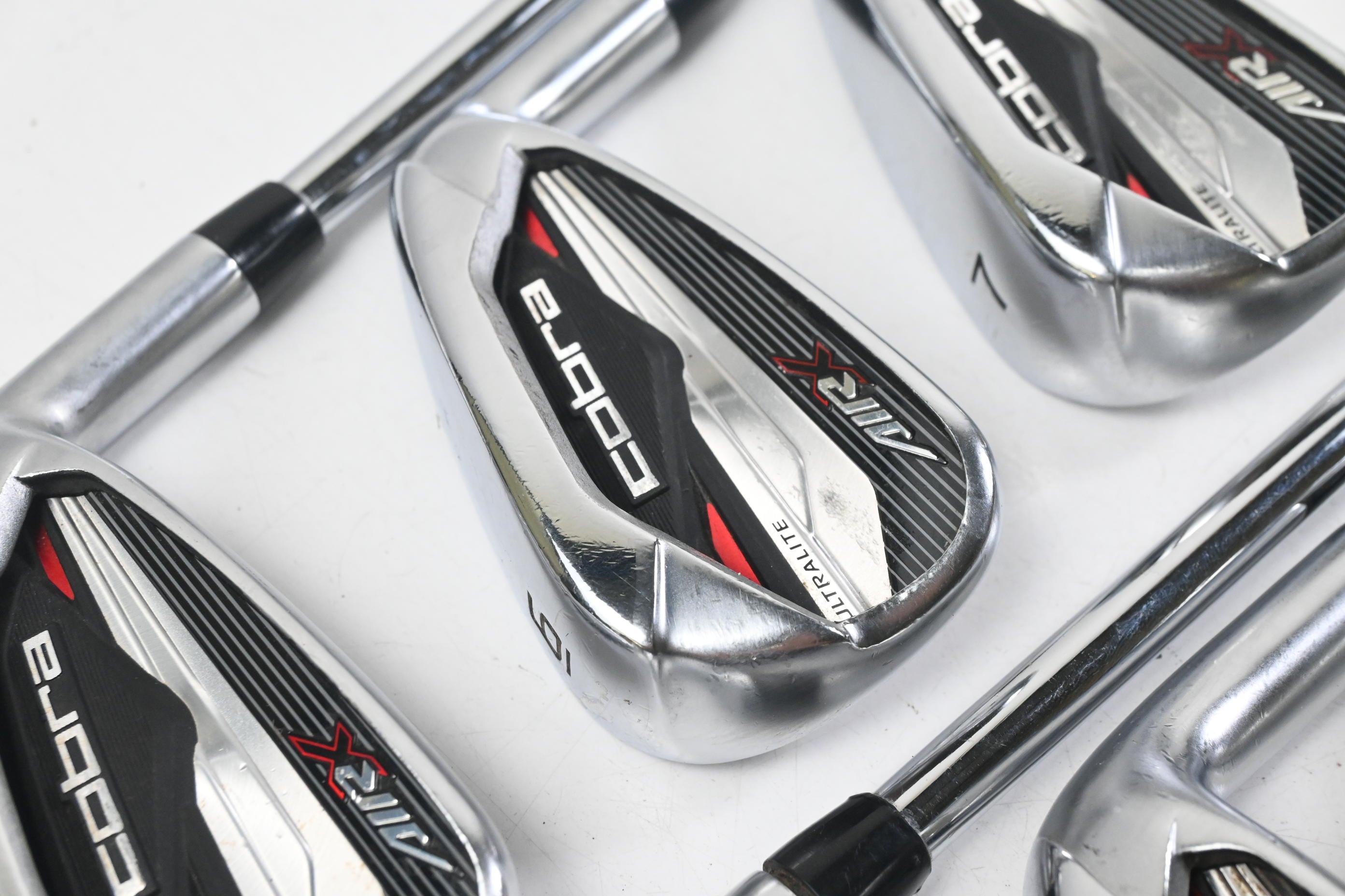 Cobra Air-X Irons / 5-PW+SW / Regular Flex Cobra Shafts