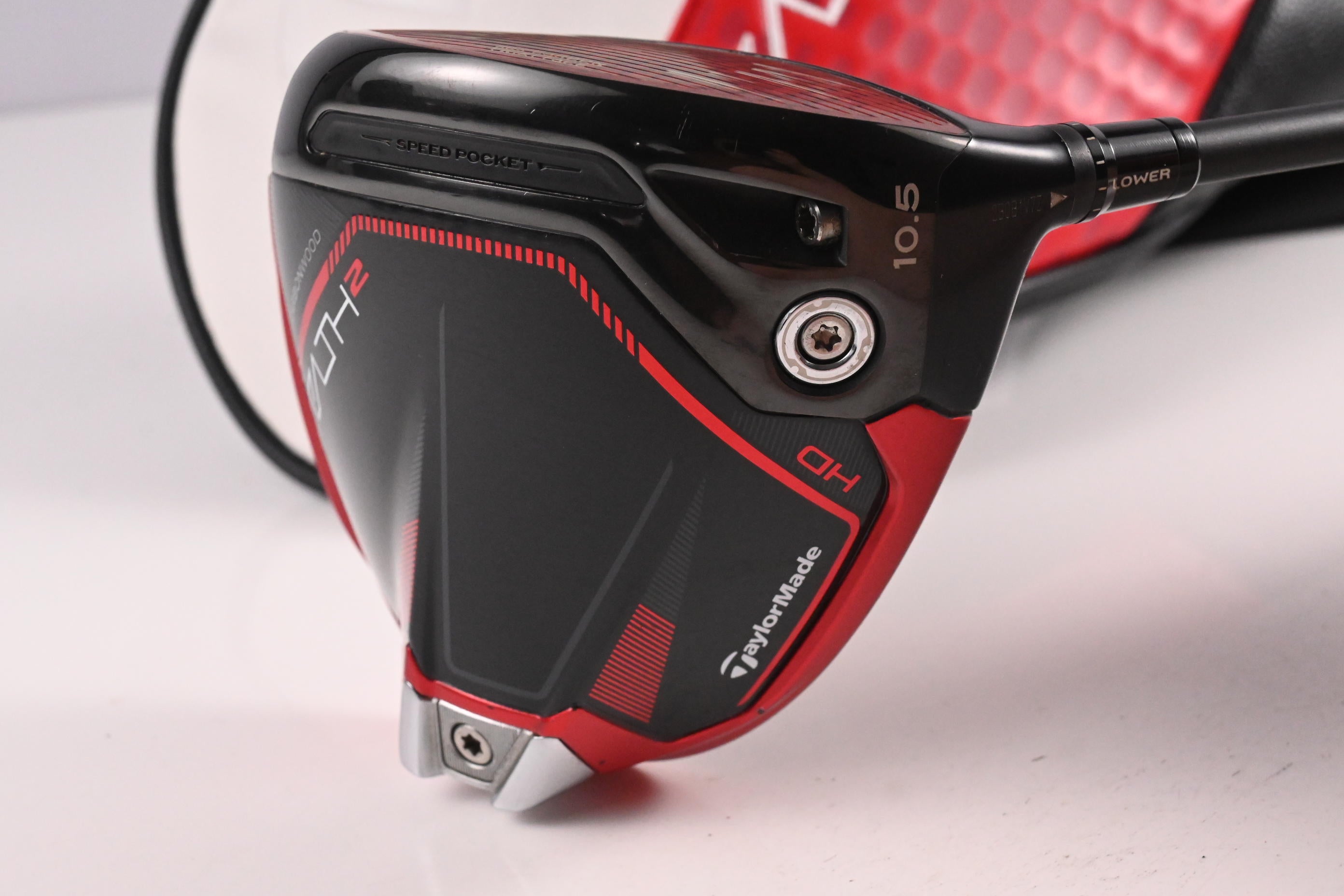 Taylormade Stealth 2 HD Driver / 10.5 Degree / Stiff Flex HZRDUS Black 60 Shaft