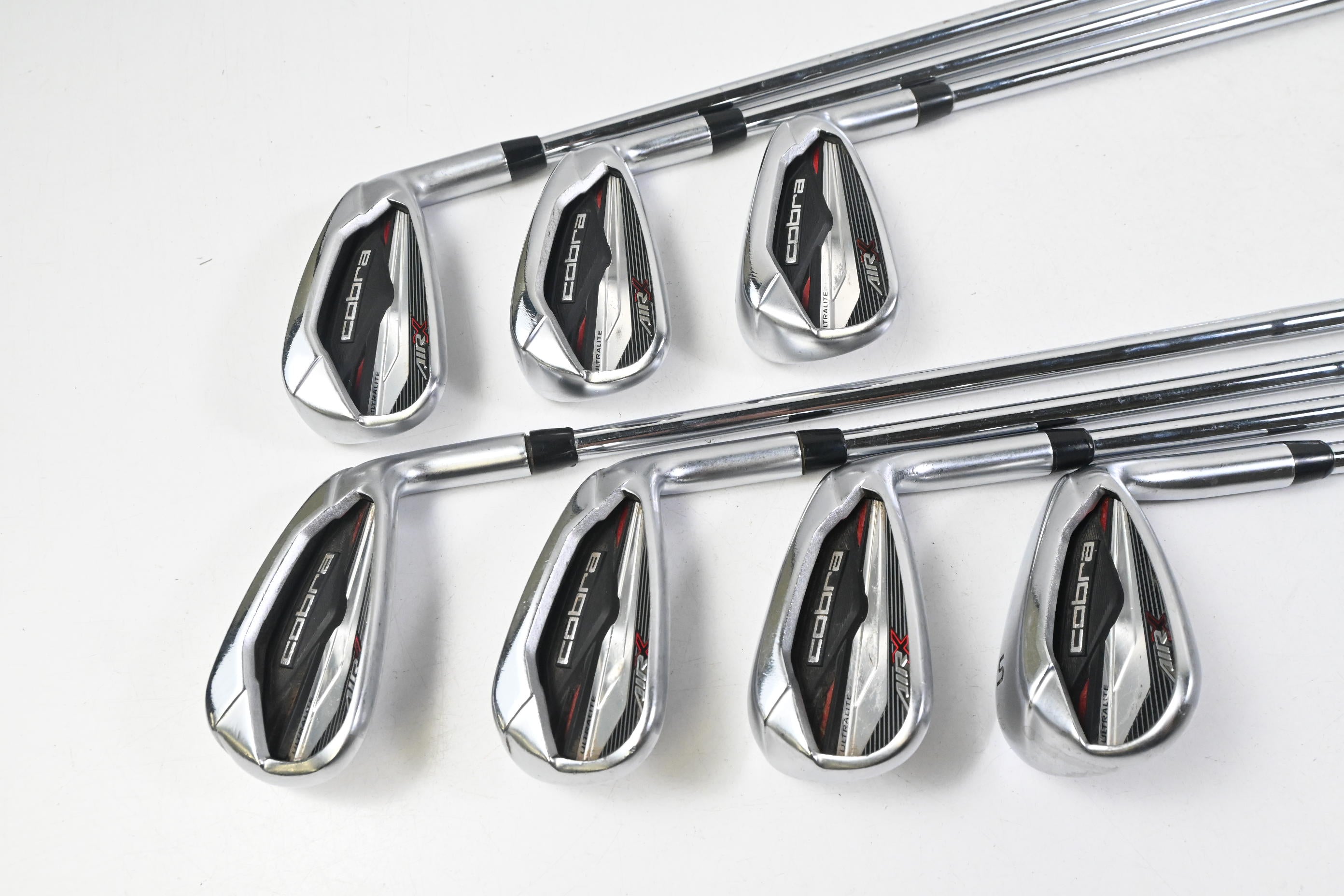 Cobra Air-X Irons / 5-PW+SW / Regular Flex Cobra Shafts