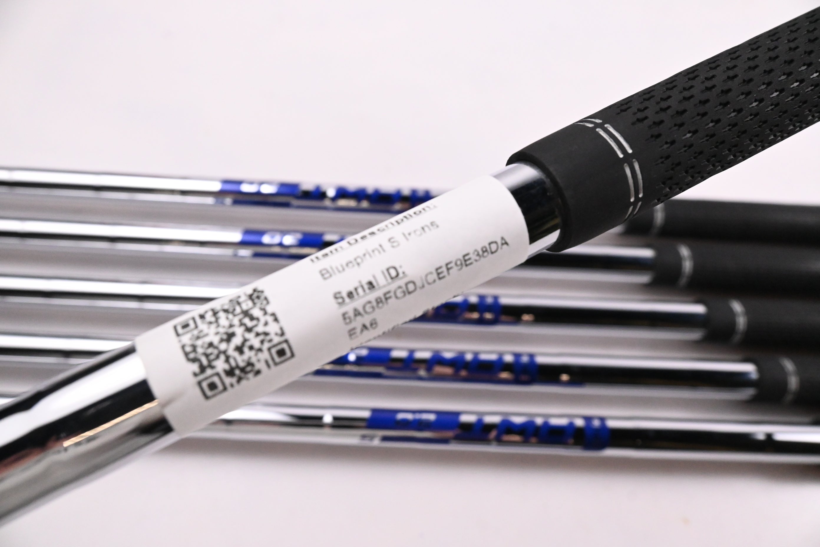 Ping Blueprint S Irons / 5-PW / Black Dot / Stiff Flex Ping AWT 2.0 Shafts