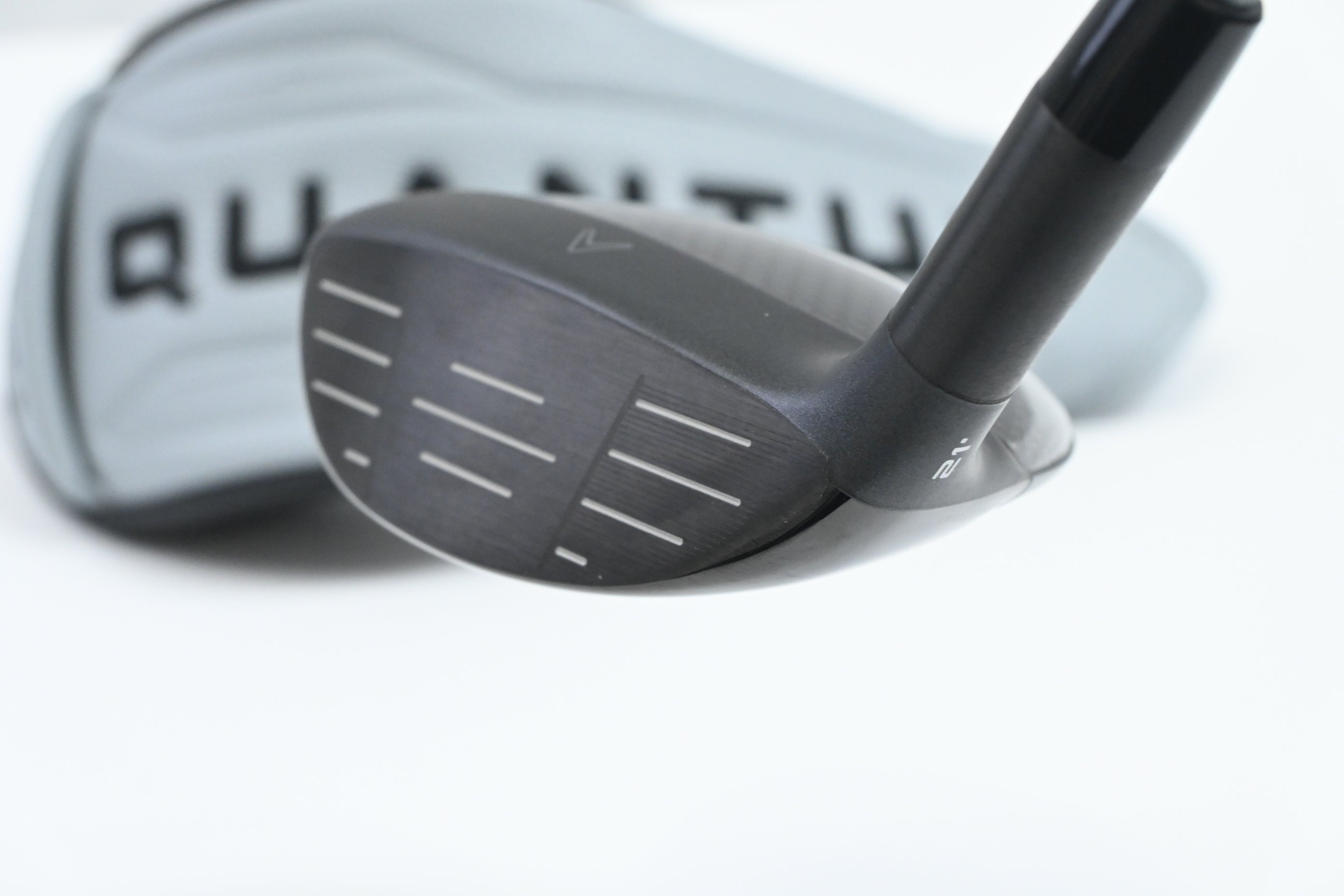Callaway Quantum Max #7 Wood / 21 Degree / Stiff Flex Denali Frost Silver 60
