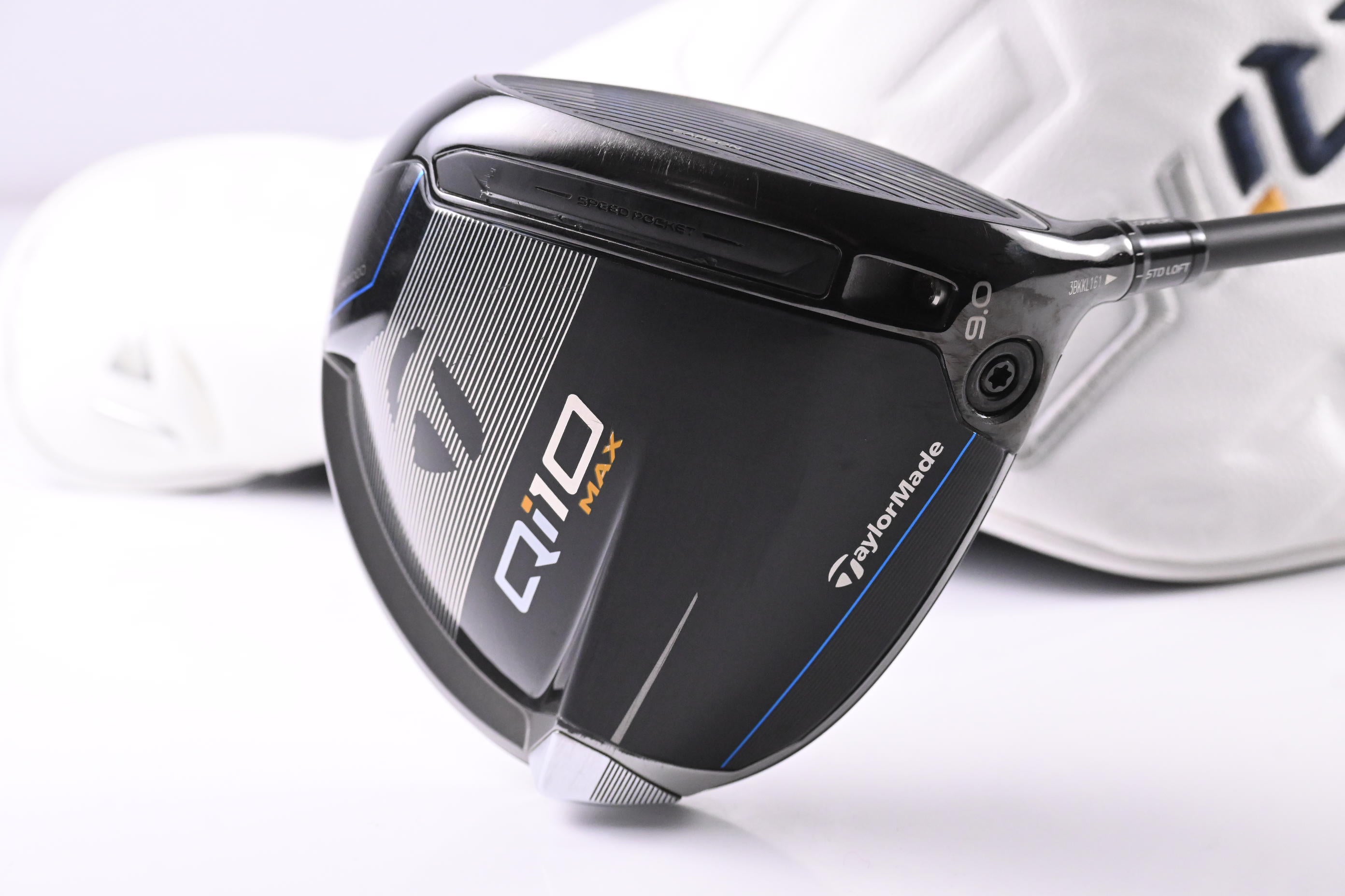 Taylormade Qi10 Max Driver / 9 Degree / X-Flex Mitsubishi Reax 60 Shaft