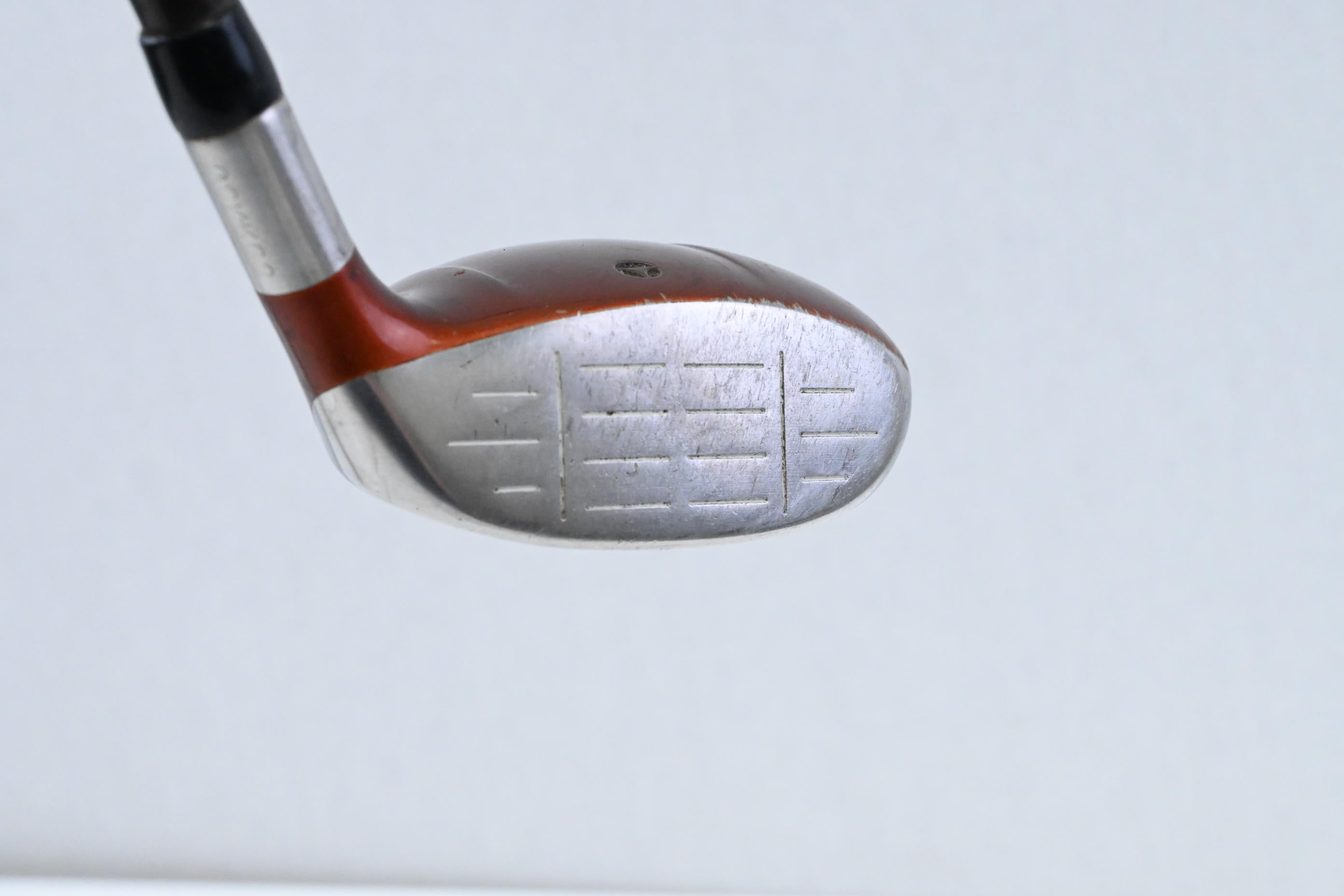 Left Hand Taylormade Supersteel #7 Wood / 21 Degree / Regular Flex Bubble 80