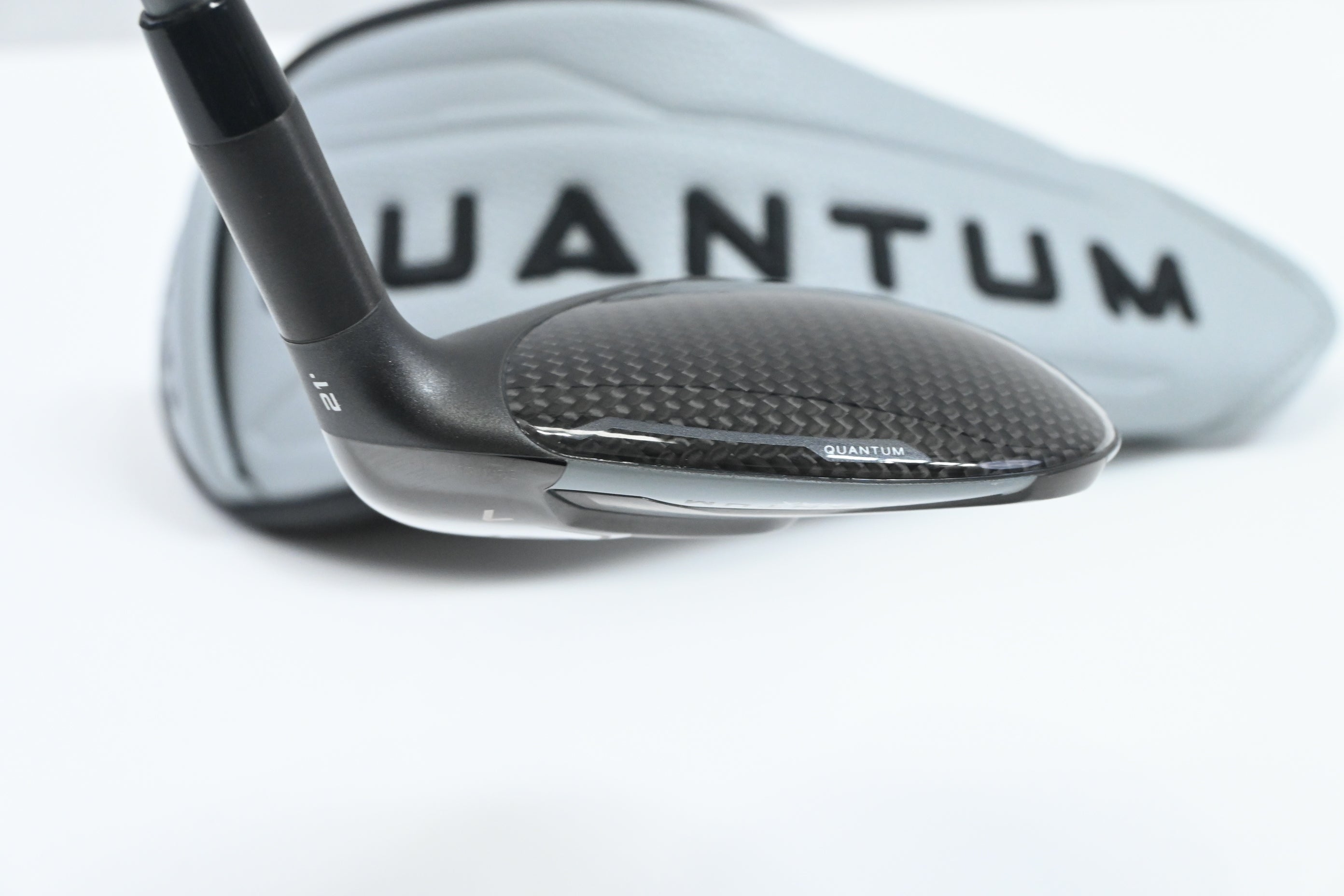 Callaway Quantum Max #7 Wood / 21 Degree / Stiff Flex Denali Frost Silver 60