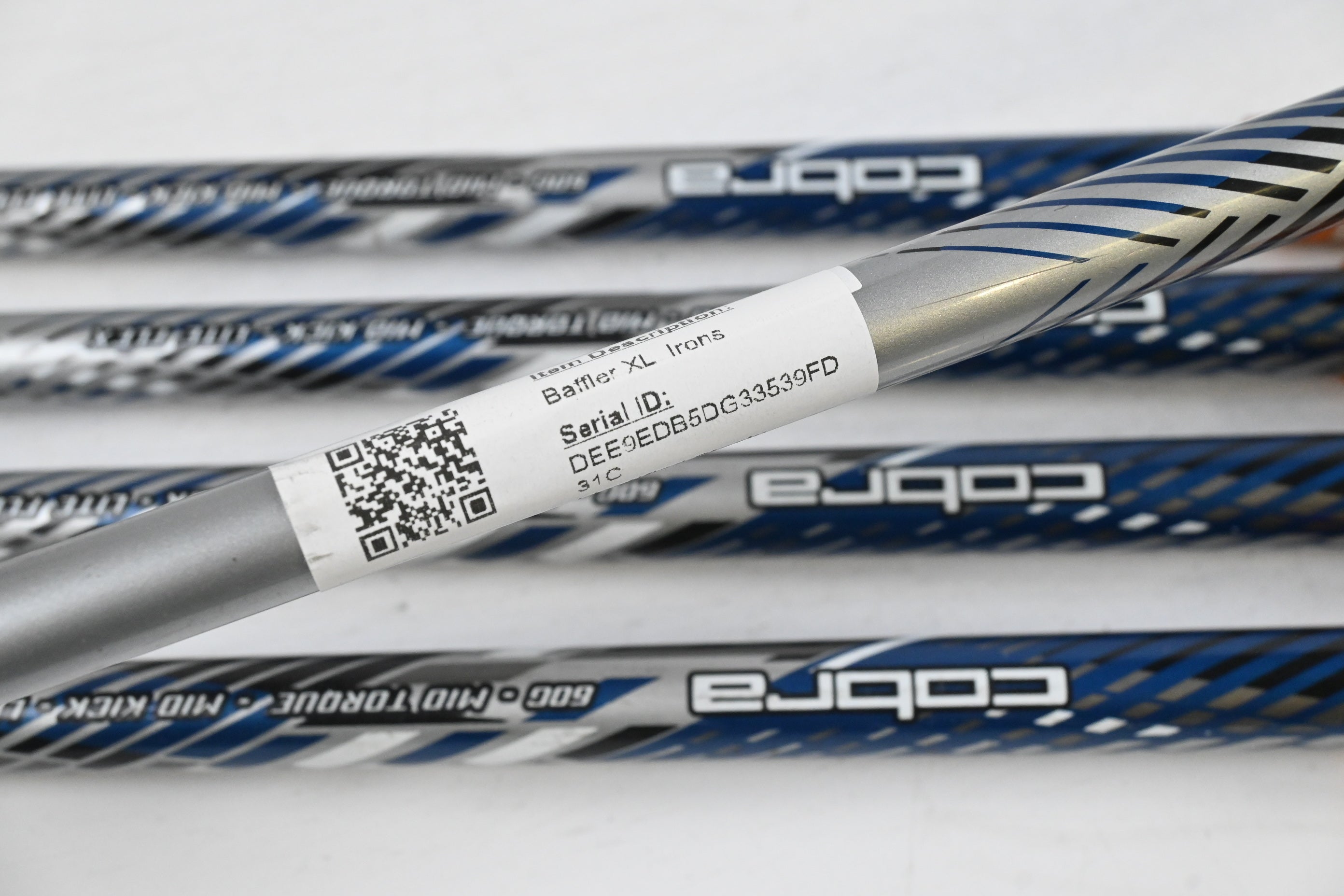 Cobra Baffler XL Irons / 7-PW+SW / Senior Flex Cobra Baffler Shafts