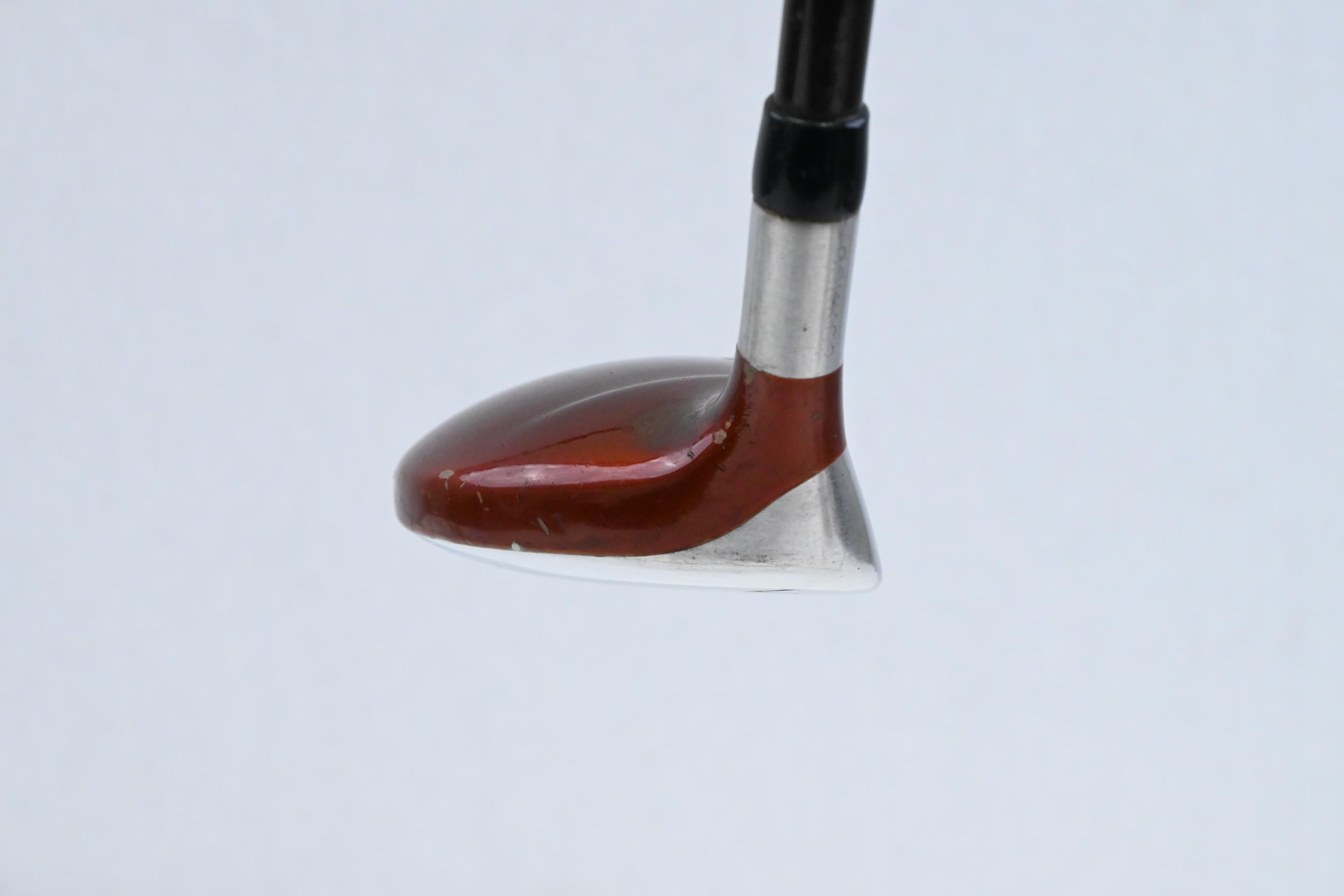 Left Hand Taylormade Supersteel #7 Wood / 21 Degree / Regular Flex Bubble 80