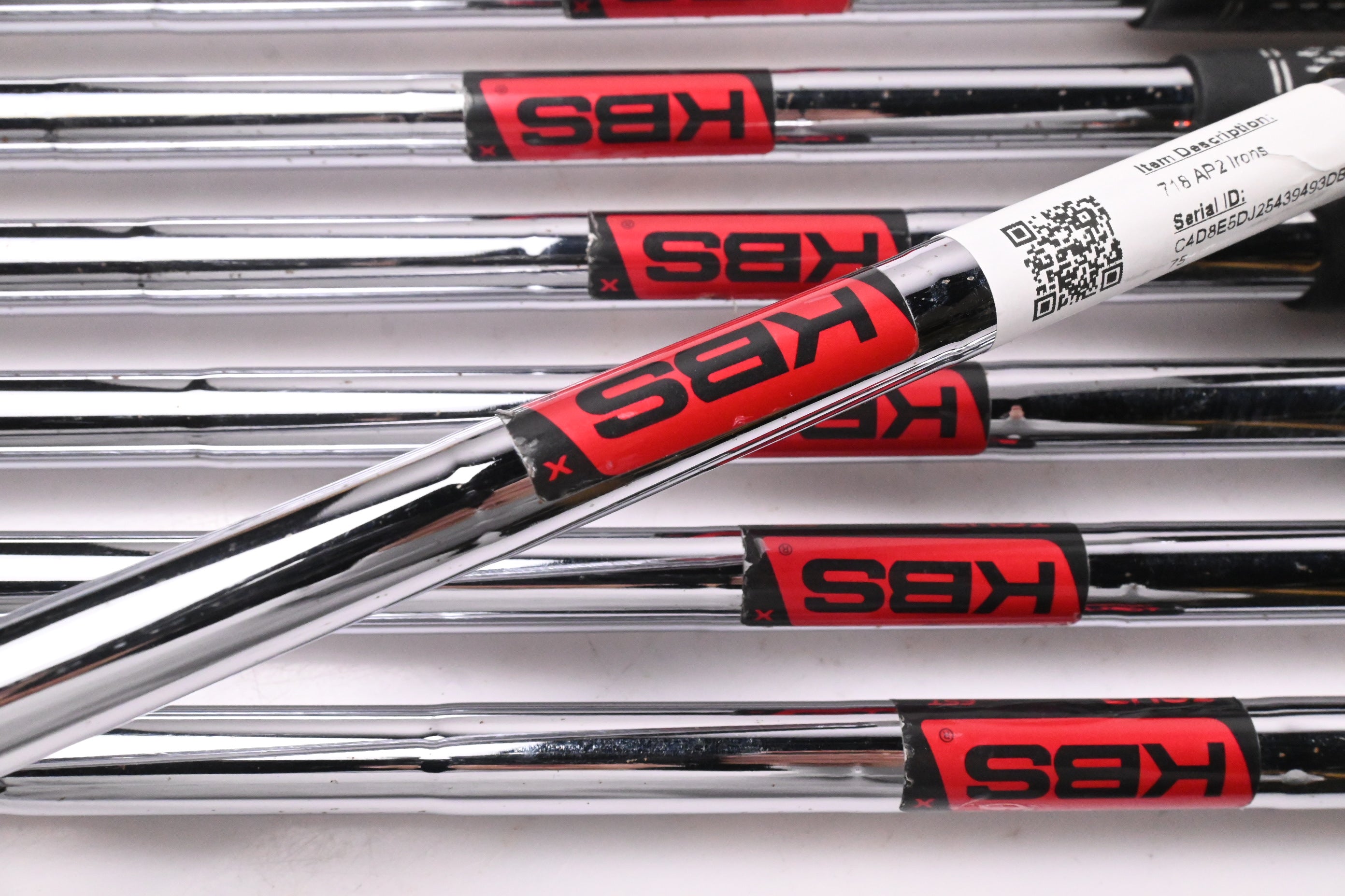 Titleist 718 AP2 Irons / 4-PW / X-Flex KBS Tour Shafts