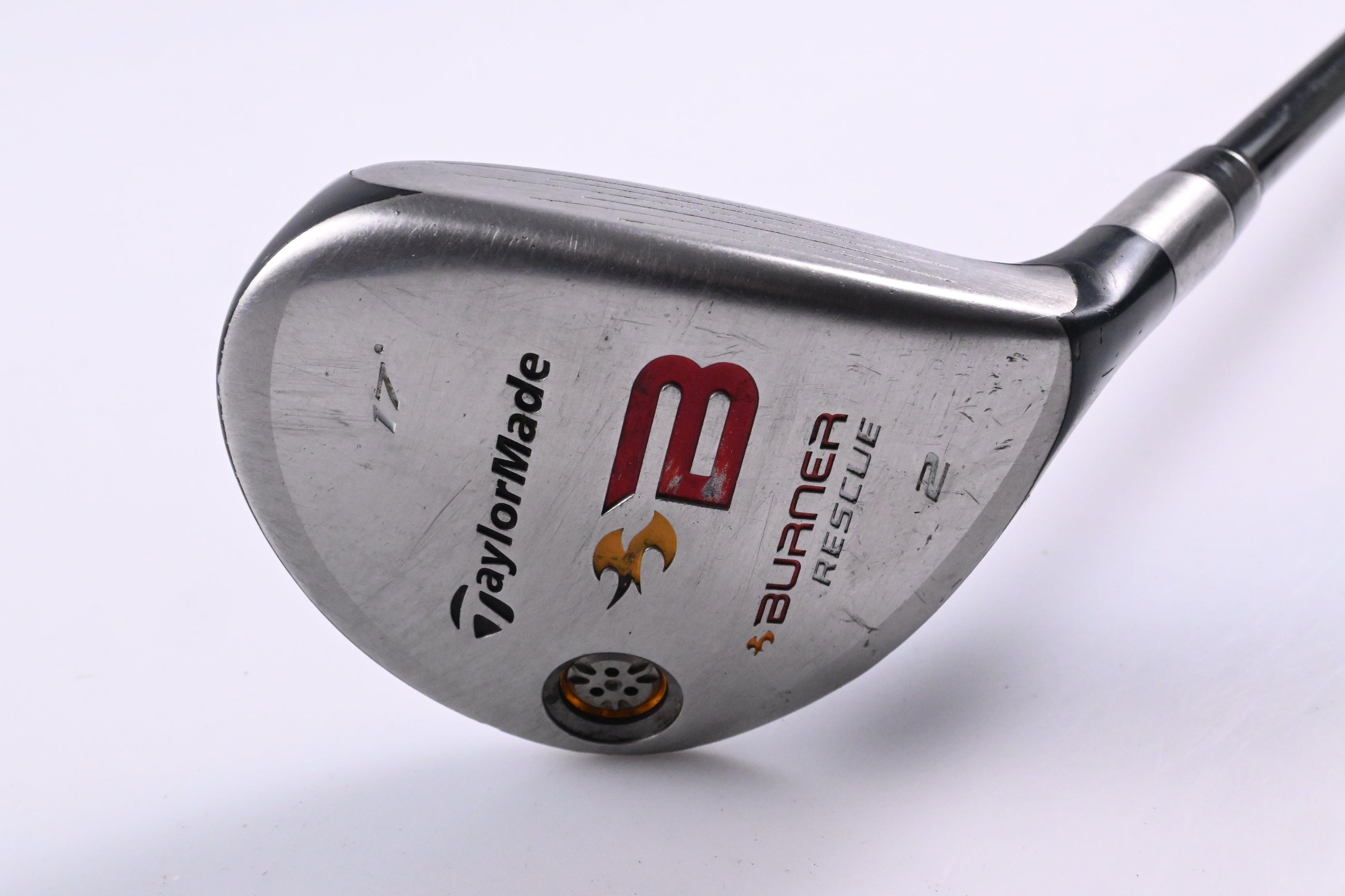 Taylormade Burner 2008 #2 Hybrid / 17 Degree / Stiff Flex Reax 60 Shaft