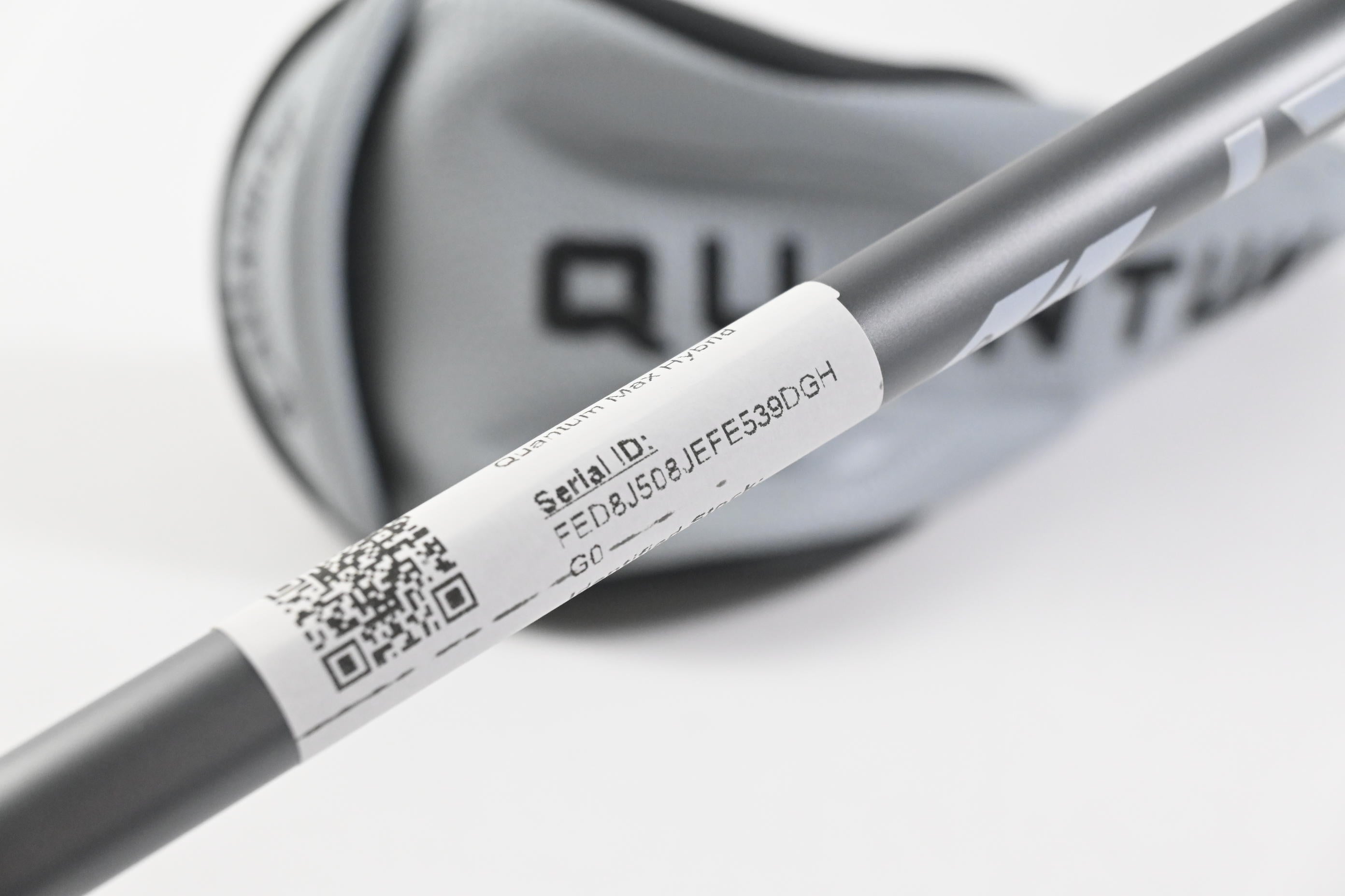 Callaway Quantum Max #3 Hybrid / 19 Degree / Stiff Flex Denali Frost Silver 70
