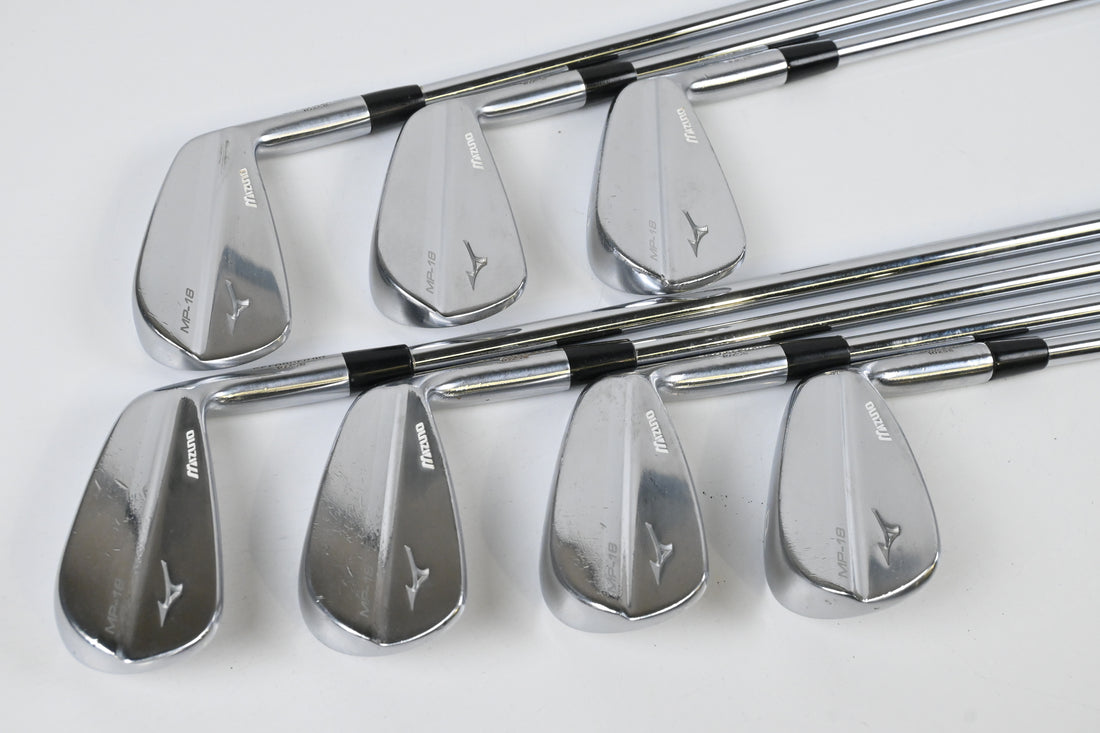 Mizuno MP-18 MB Irons / 4-PW / Stiff Flex Steel Shafts