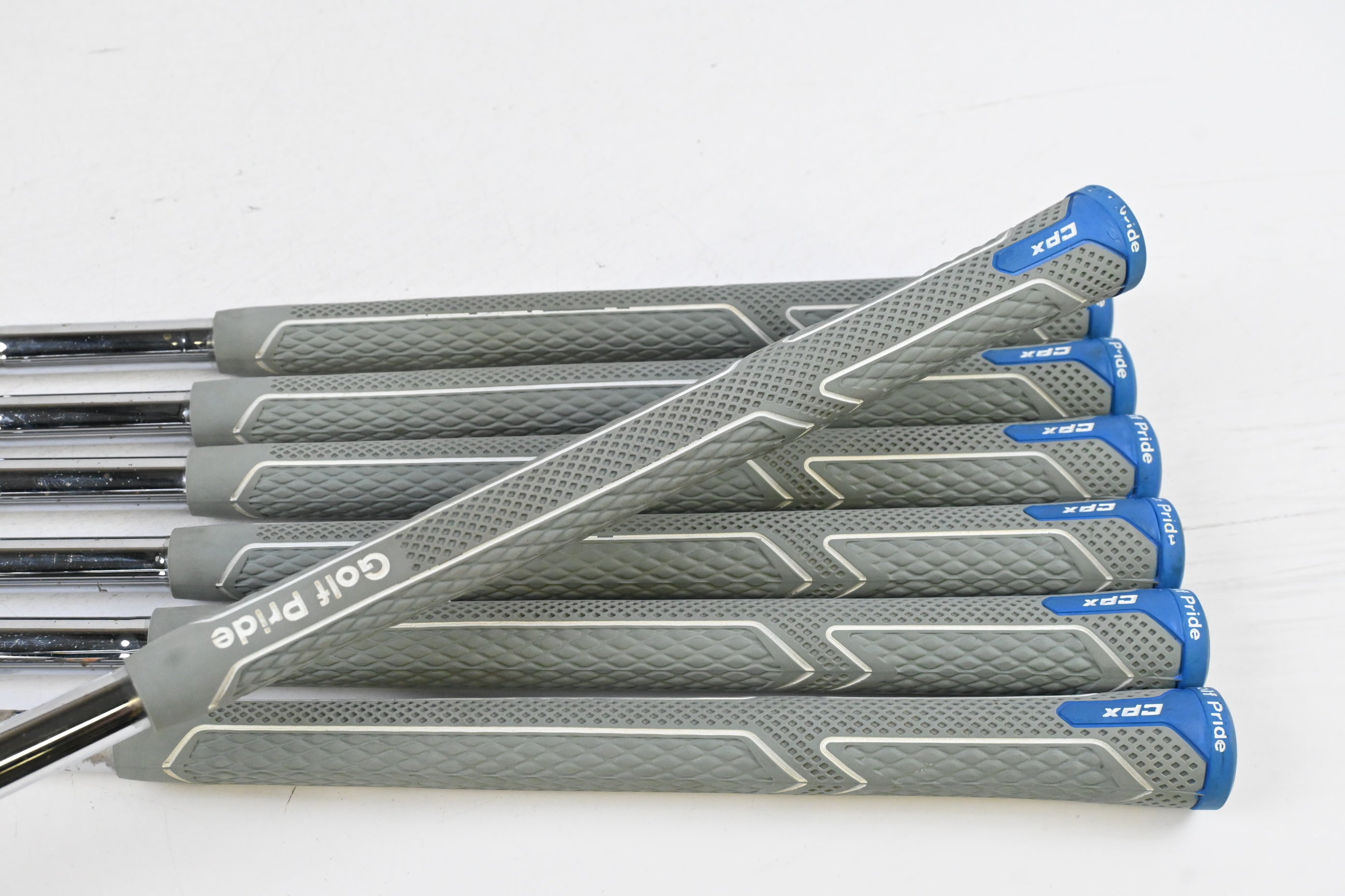 Left Hand Mizuno MP-53 Irons / 4-PW / Stiff Flex Dynalite Gold XP Shafts