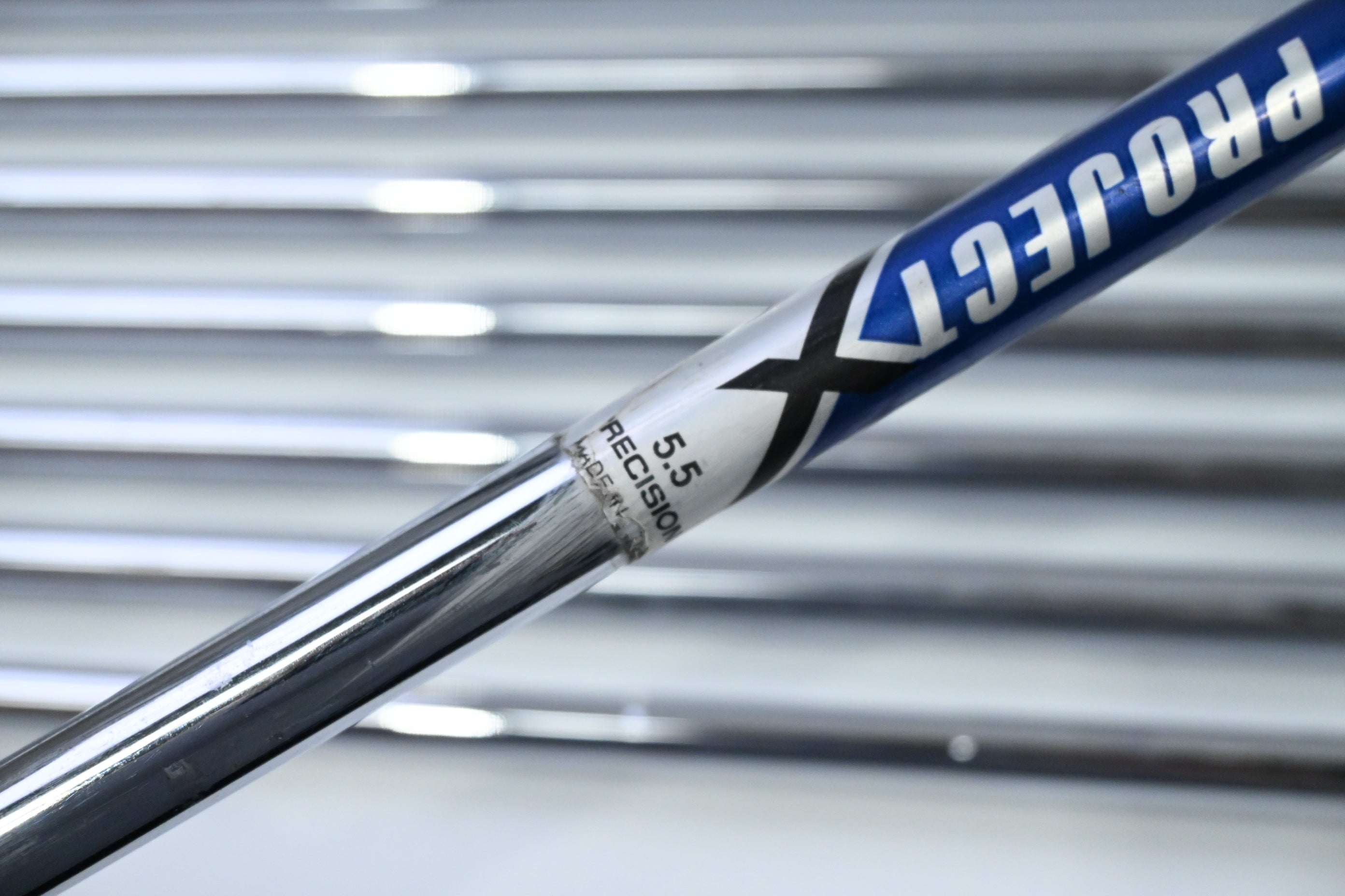 Cobra Pro CB Irons / 2-PW / Regular Plus Flex Project X Rifle Shafts