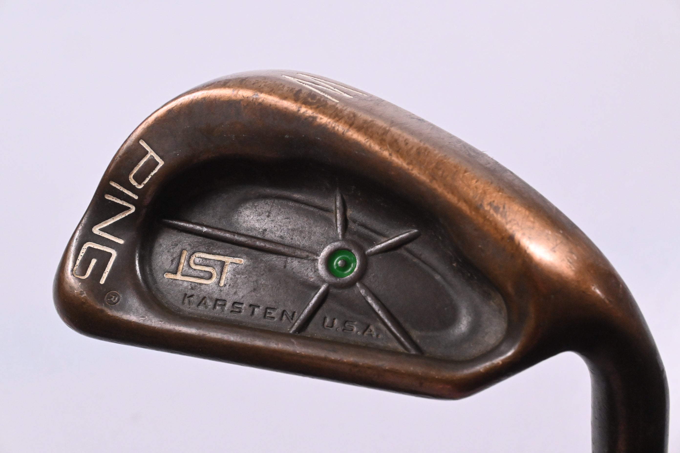 Ping ISI BeCu Pitching Wedge / 47 Degree / Green Dot / Stiff Flex Ping JZ Shaft