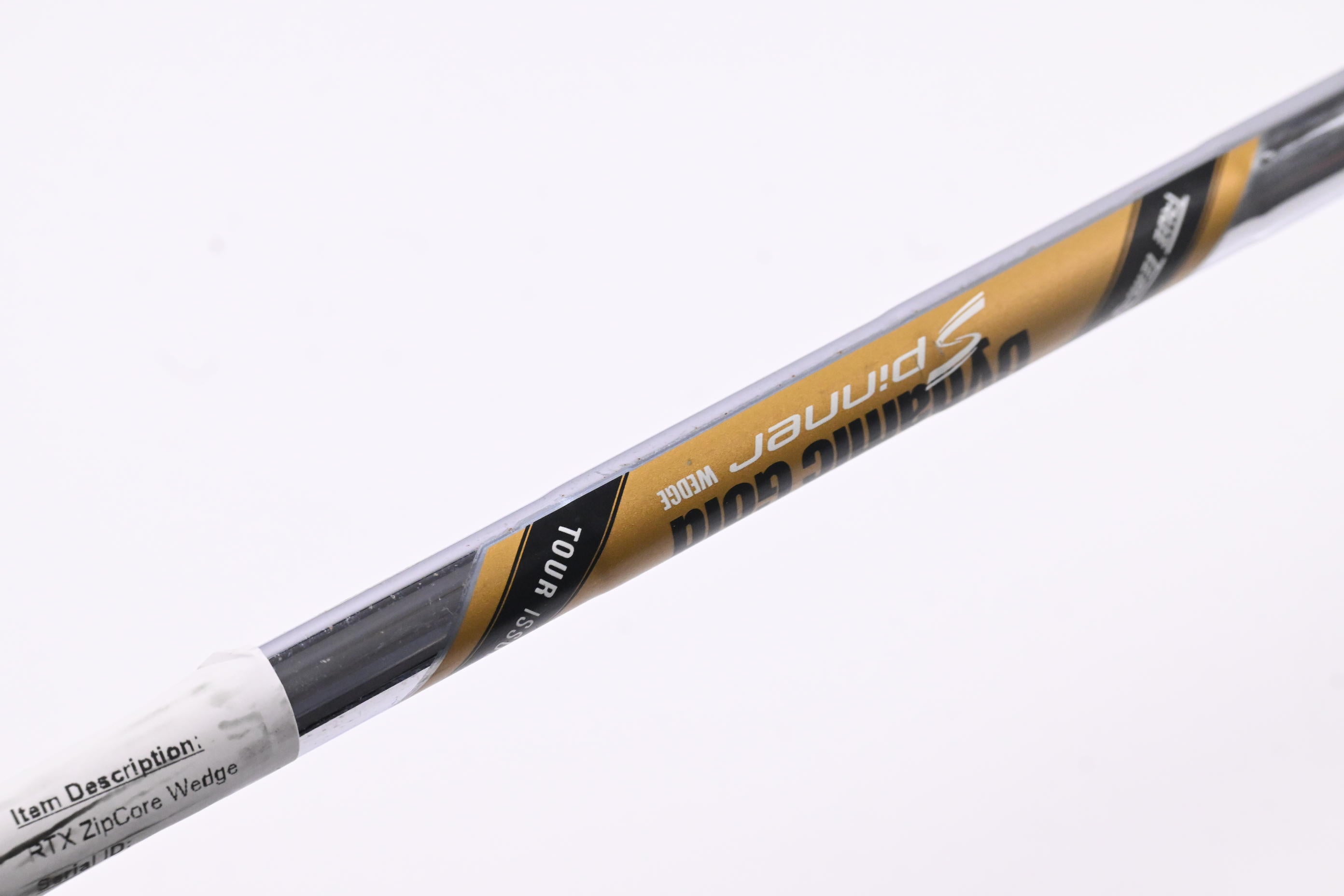 Cleveland RTX ZipCore Gap Wedge / 52 Degree / Wedge Flex Dynamic Gold Spinner