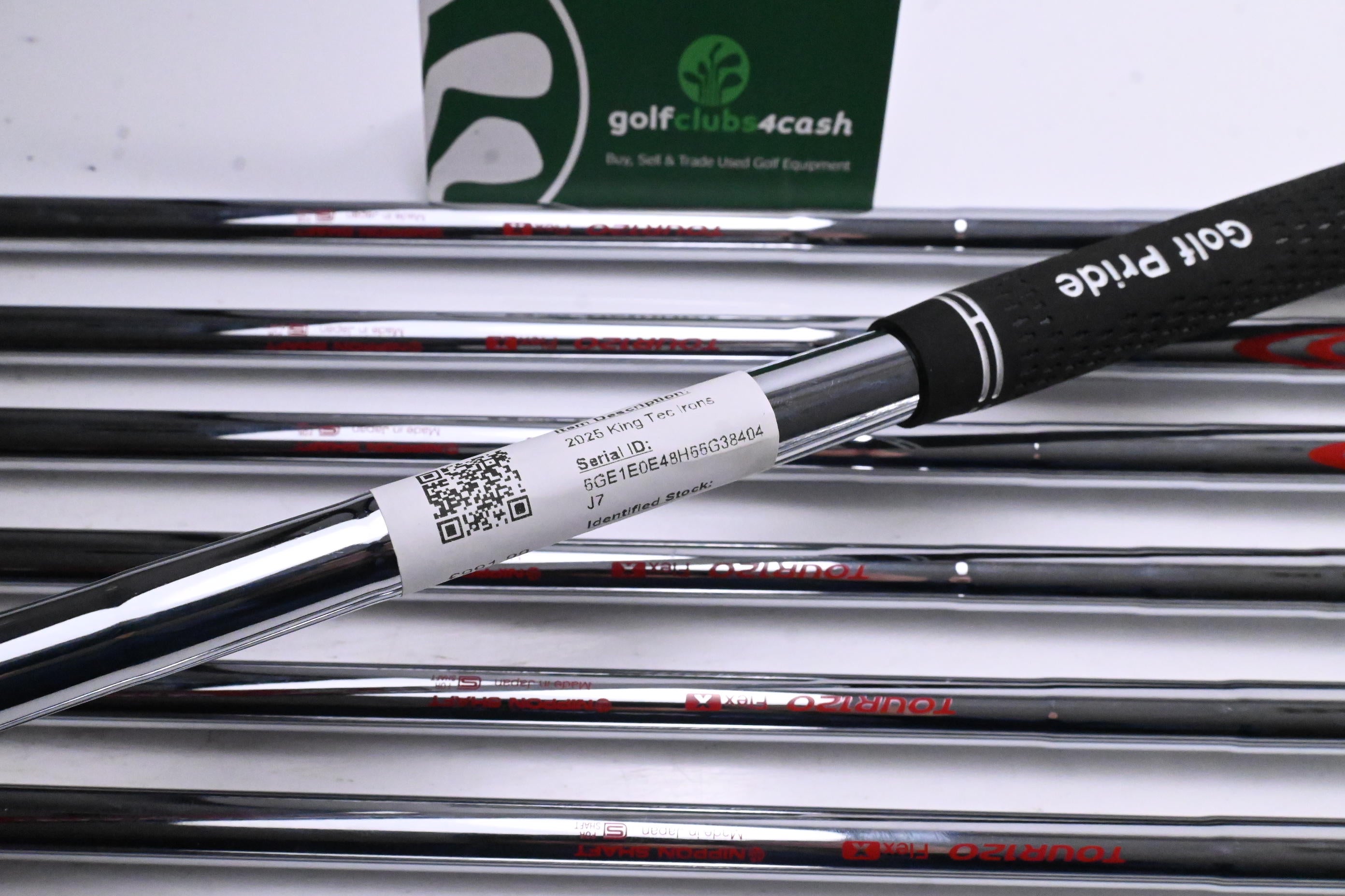 Cobra 2025 King Tec Irons / 4-PW+GW / X-Flex NS Pro Modus 3 Tour 120 Shafts