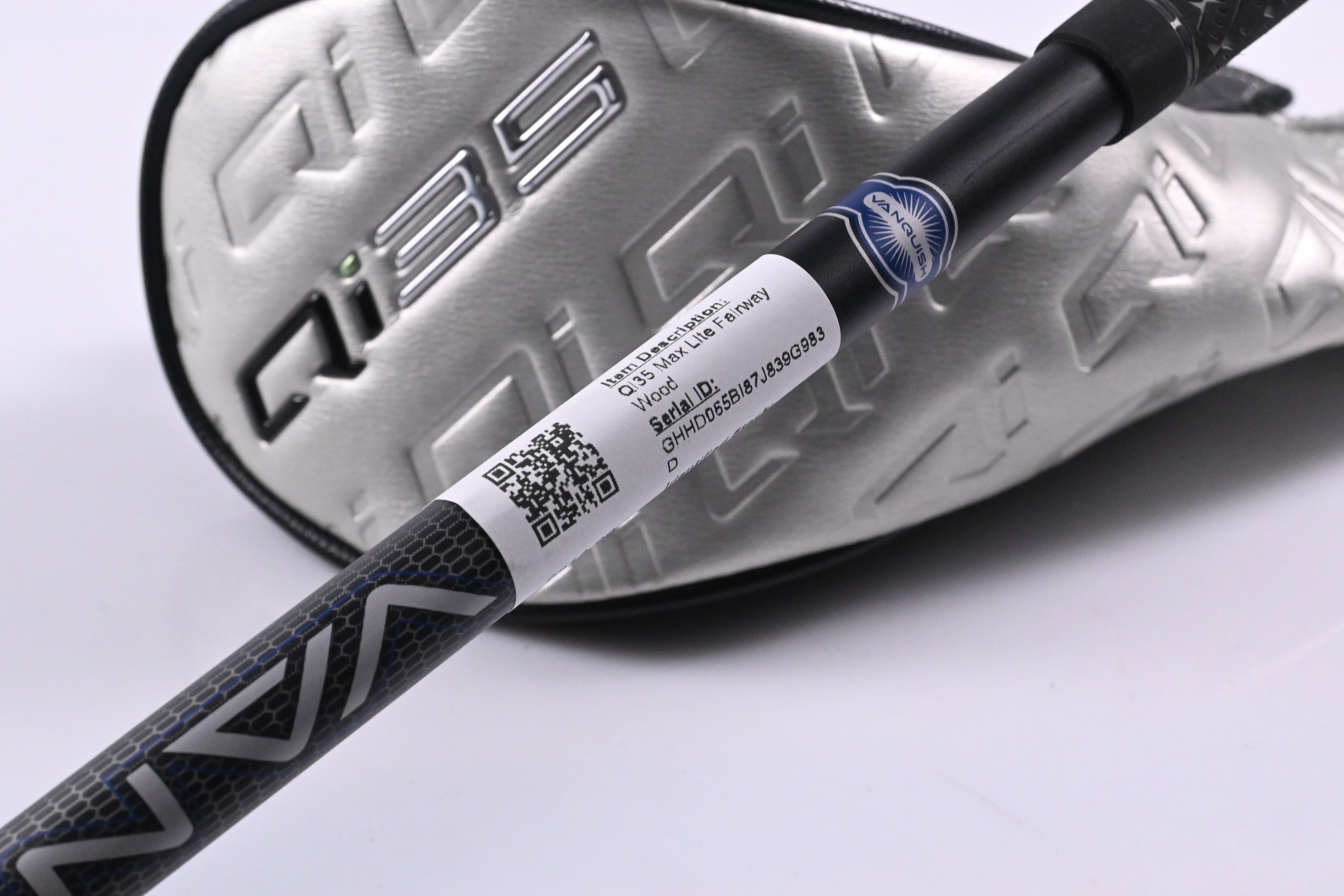 Taylormade Qi35 Max Lite #5 Wood / 18.5 Degree / Senior Flex Vanquish 4 Shaft