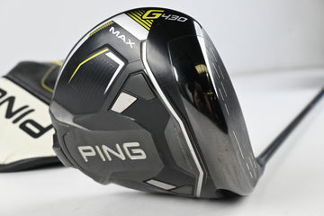 Ping G430 Max Driver / 10.5 Degree / Stiff Flex Ping Alta CB Black 55 Shaft