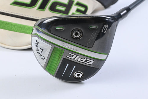 Callaway Epic Max #3 Wood / 15 Degree / Stiff Flex HZRDUS Smoke iM10 60 Shaft