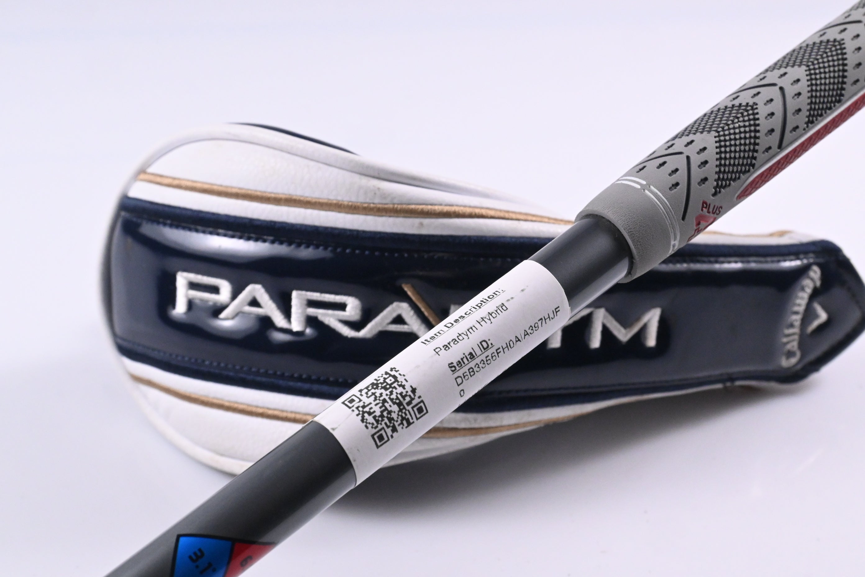 Callaway Paradym #3 Hybrid / 18 Degree / Stiff Flex HZRDUS Silver 75 Shaft