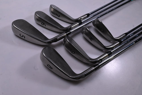 Ping G Series Irons / 5-PW+SW / Blue Dot / Senior Flex Ping CFS Distance Shafts