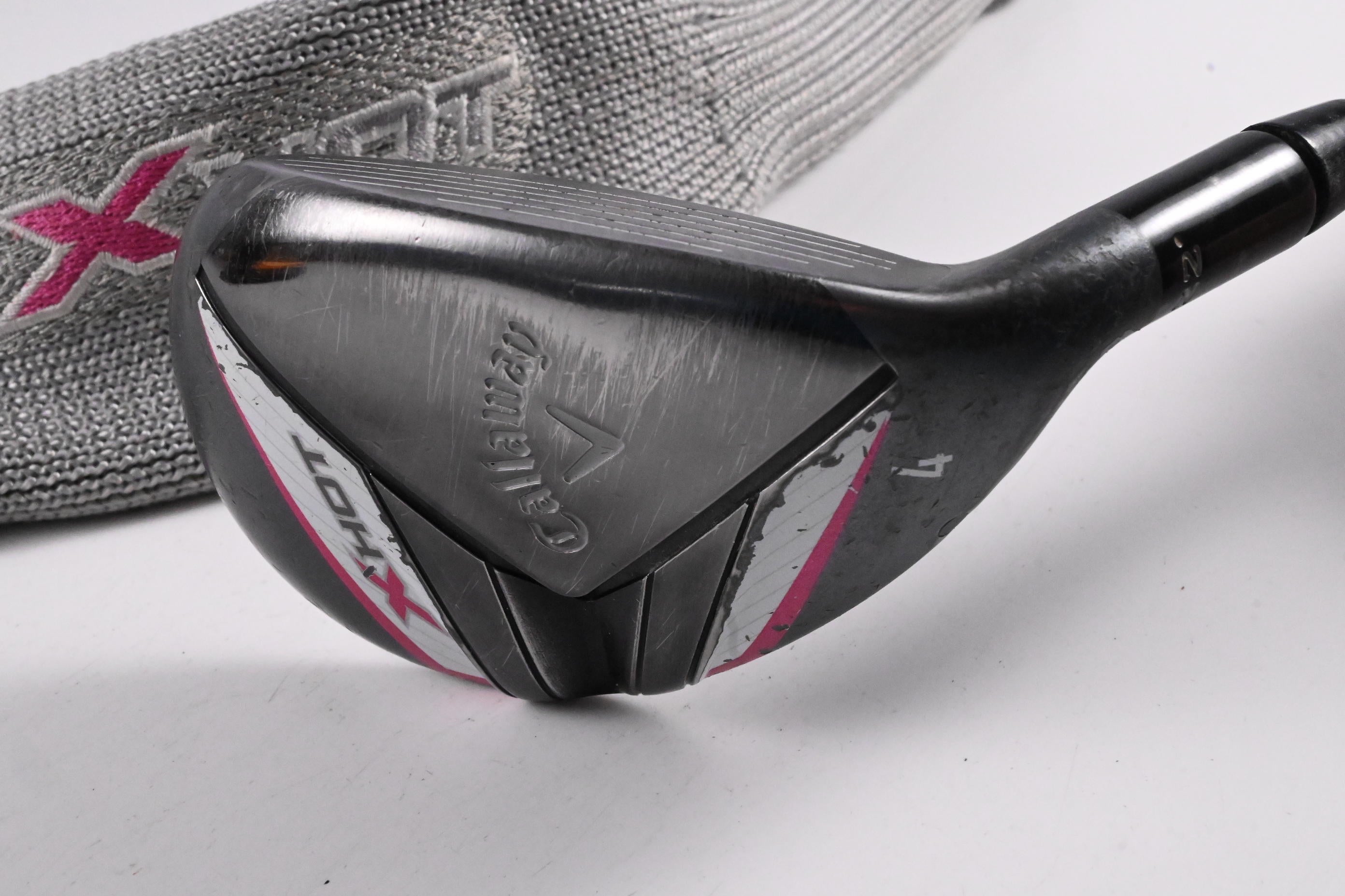 Ladies Callaway X Hot #4 Hybrid / 22 Degree / Ladies Flex Callaway X Hot 50
