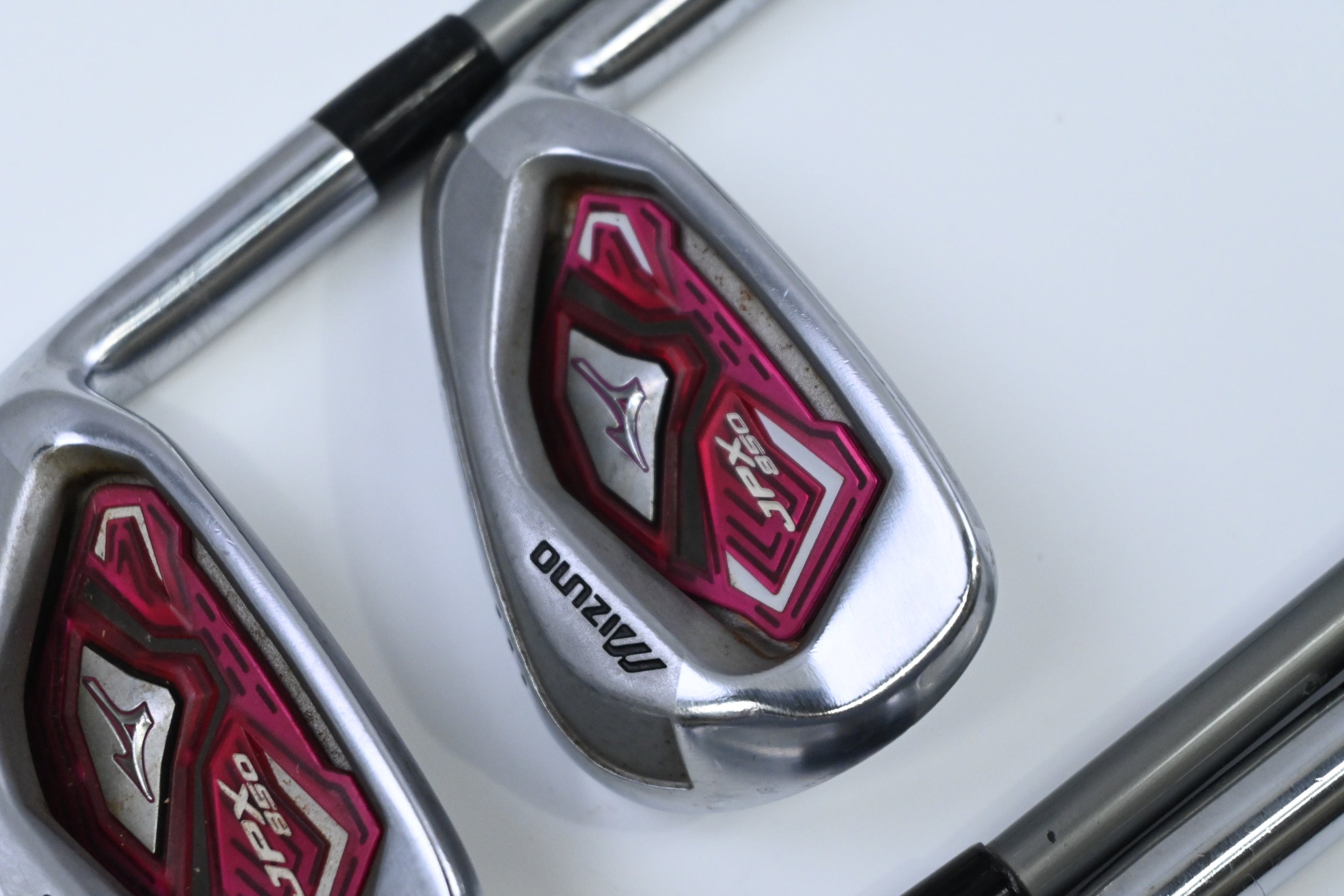 Ladies Mizuno JPX 850 Irons / 7-PW / Ladies Flex Mizuno Orochi 40 Shafts
