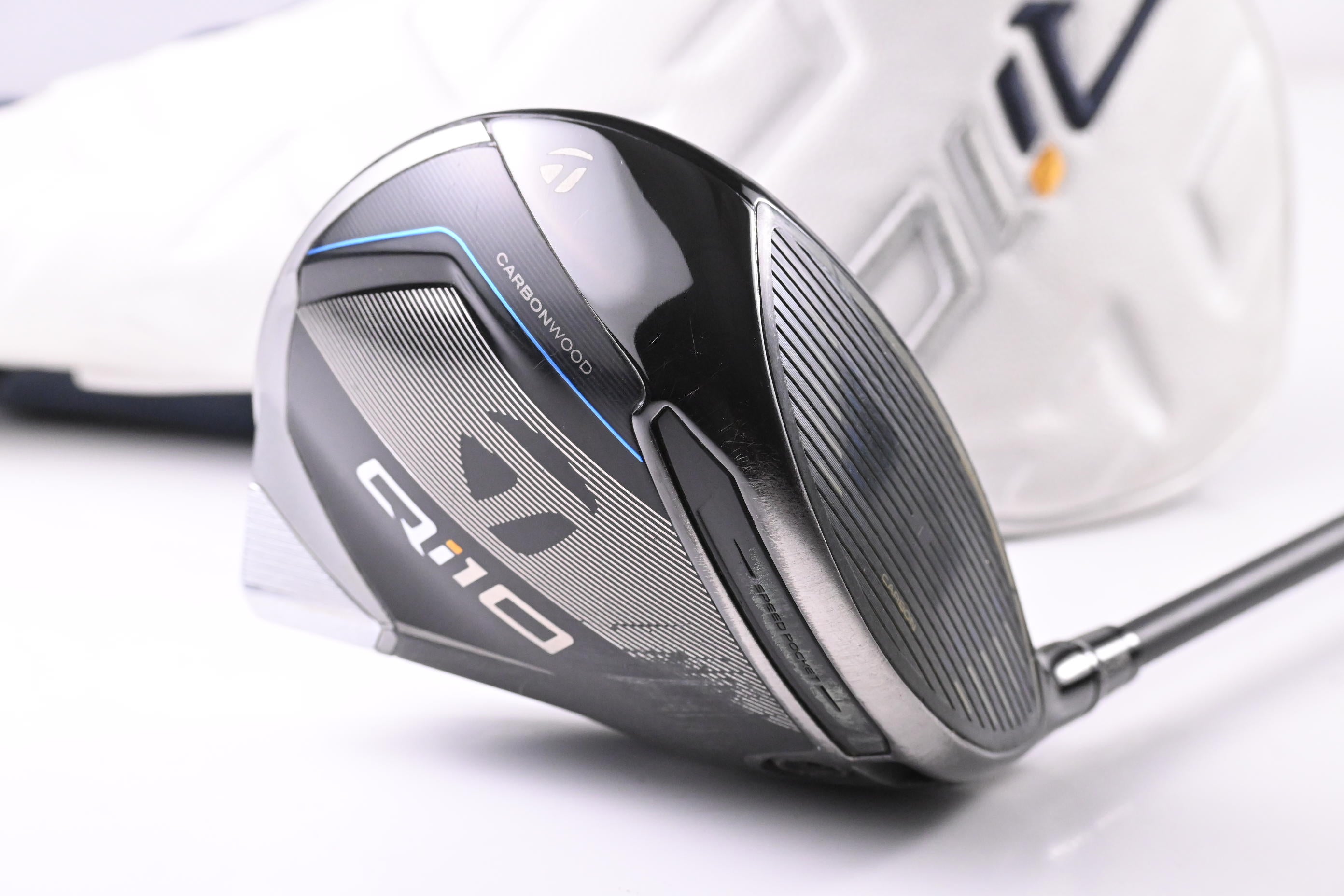 Taylormade Qi10 Driver / 10.5 Degree / Stiff Flex Tensei AV Blue 65 Shaft
