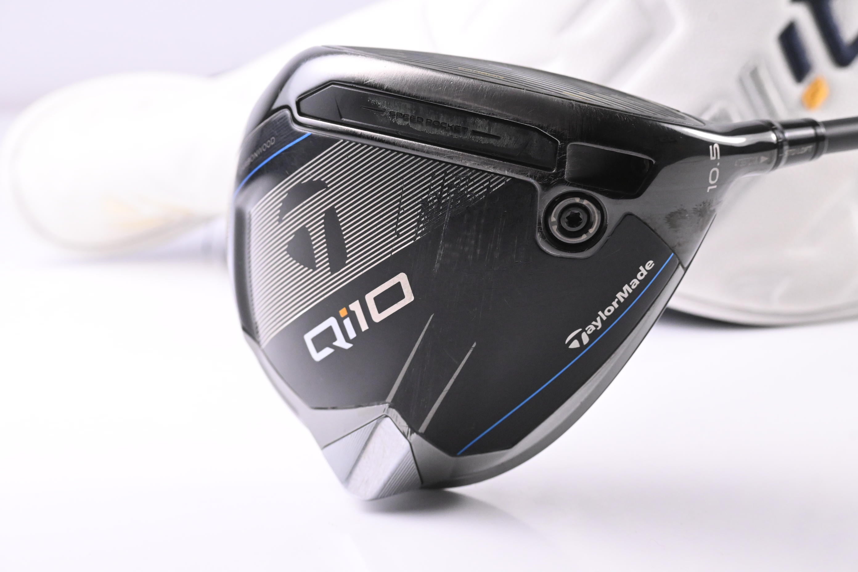Taylormade Qi10 Driver / 10.5 Degree / Stiff Flex Tensei AV Blue 65 Shaft