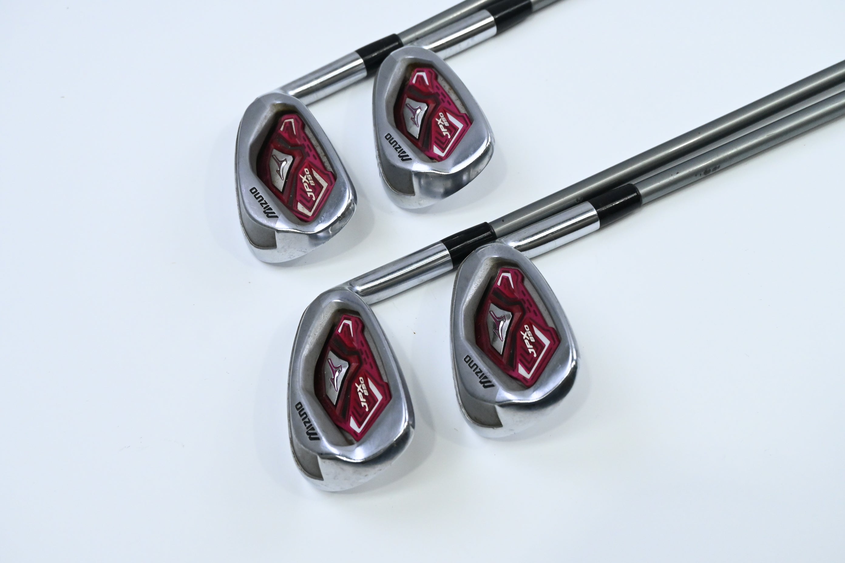 Ladies Mizuno JPX 850 Irons / 7-PW / Ladies Flex Mizuno Orochi 40 Shafts