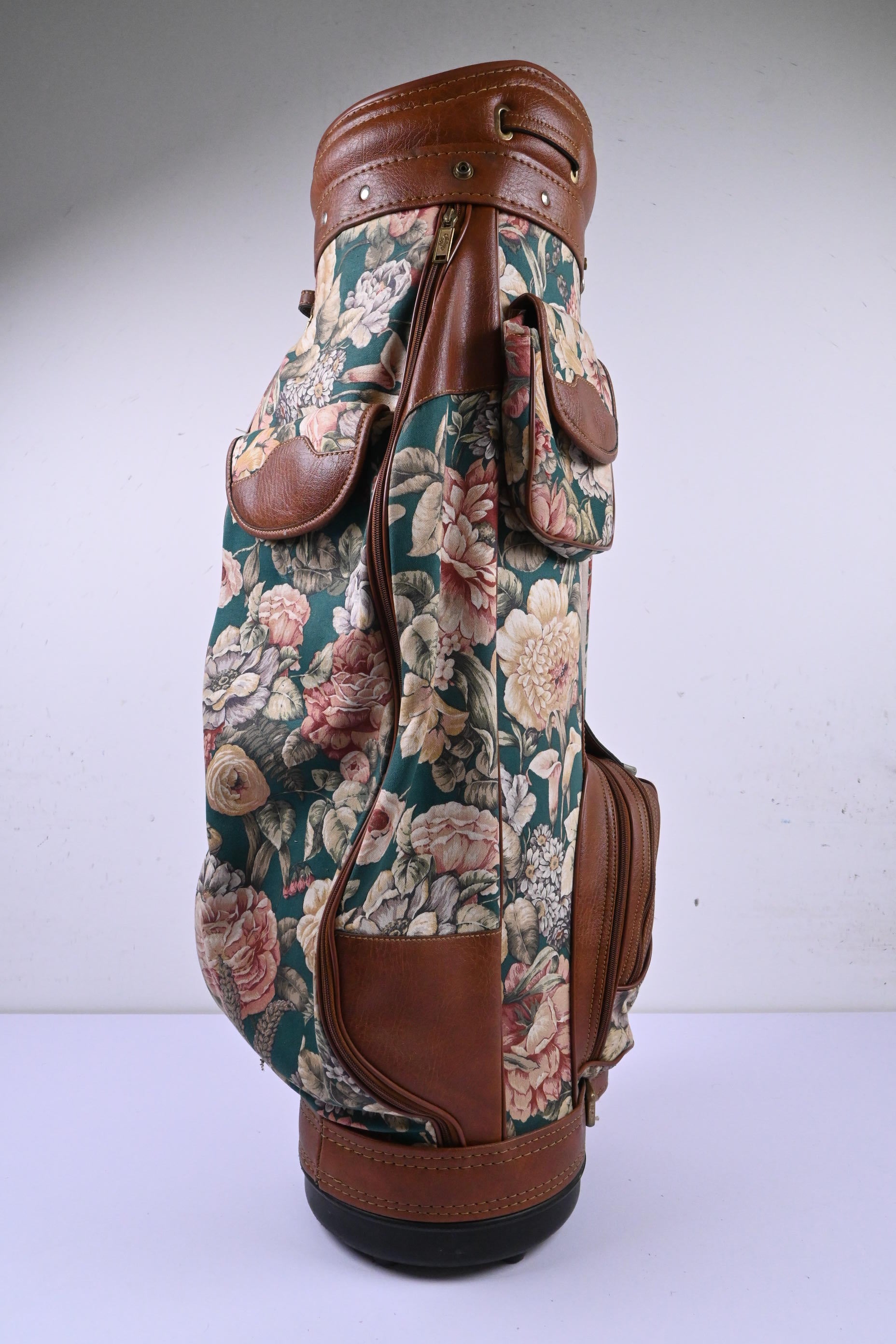 Callaway Vintage Floral Cart Bag / 6-Way Divider / Floral