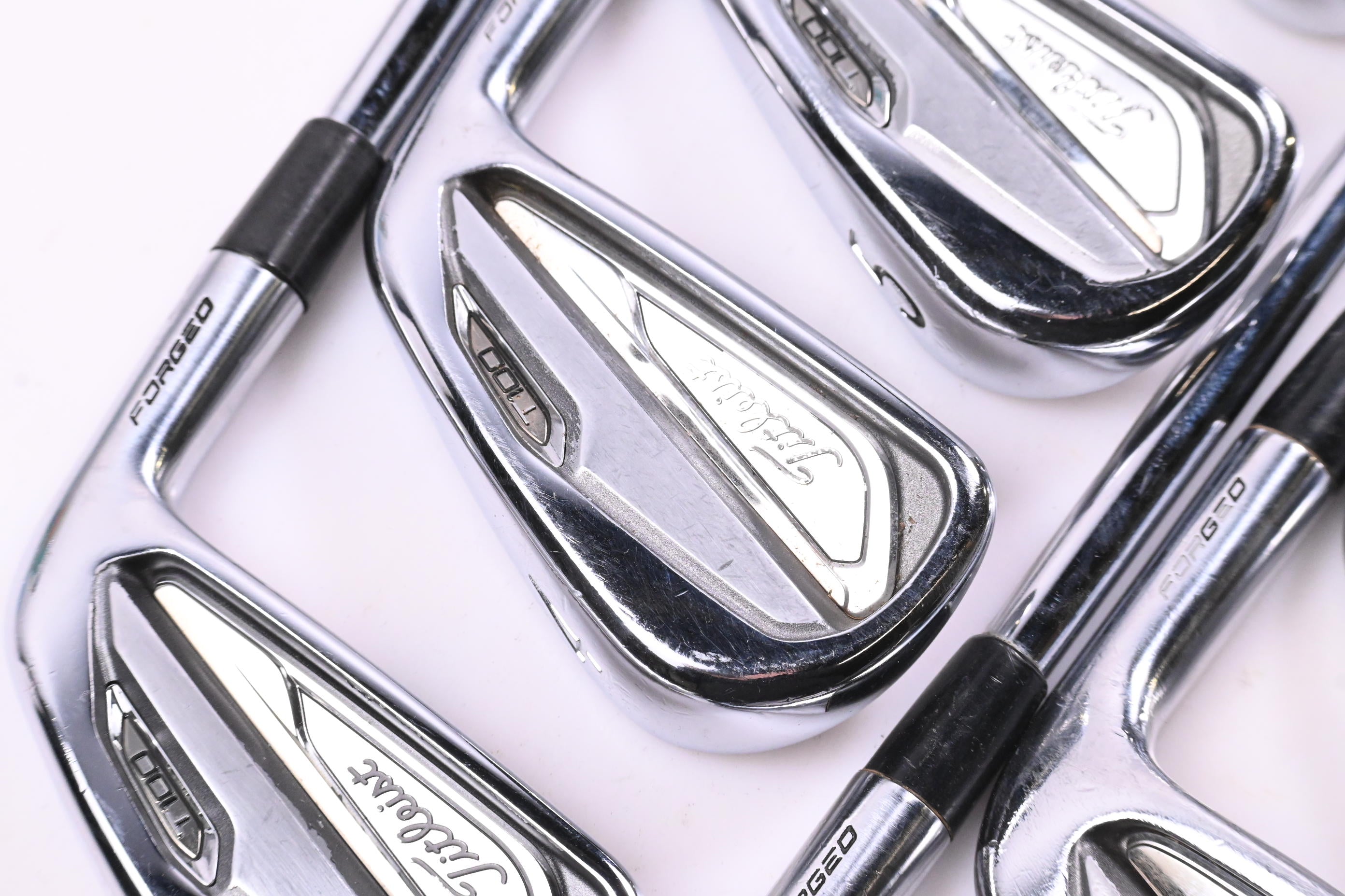 Titleist T100 2019 Irons / 3-PW / Stiff Flex AMT Tour White S300 Shafts
