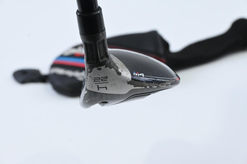 TaylorMade M4 #4 Hybrid / 22 Degree / Regular Flex Fujikura Atmos Red 6 Shaft