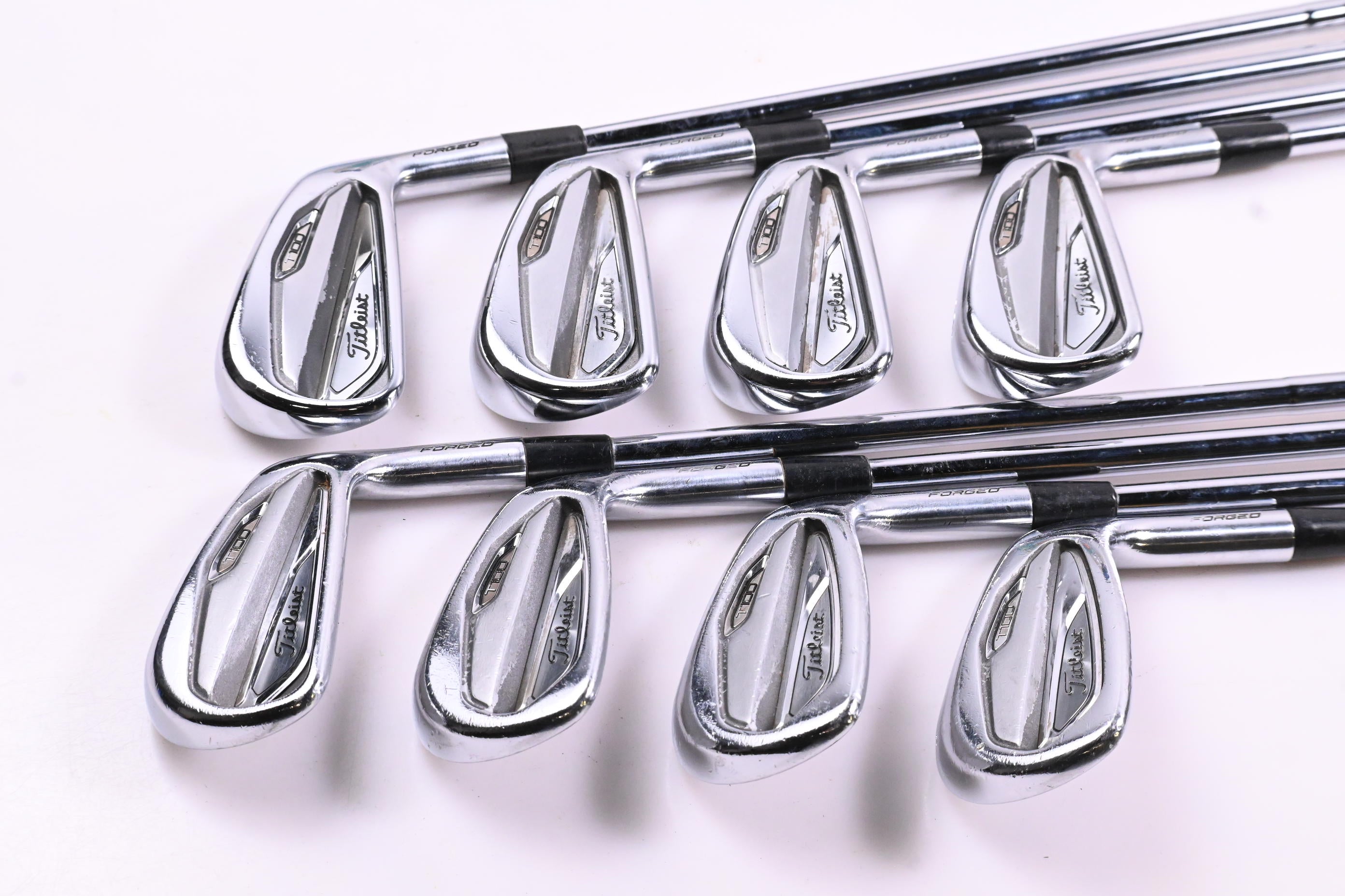 Titleist T100 2019 Irons / 3-PW / Stiff Flex AMT Tour White S300 Shafts
