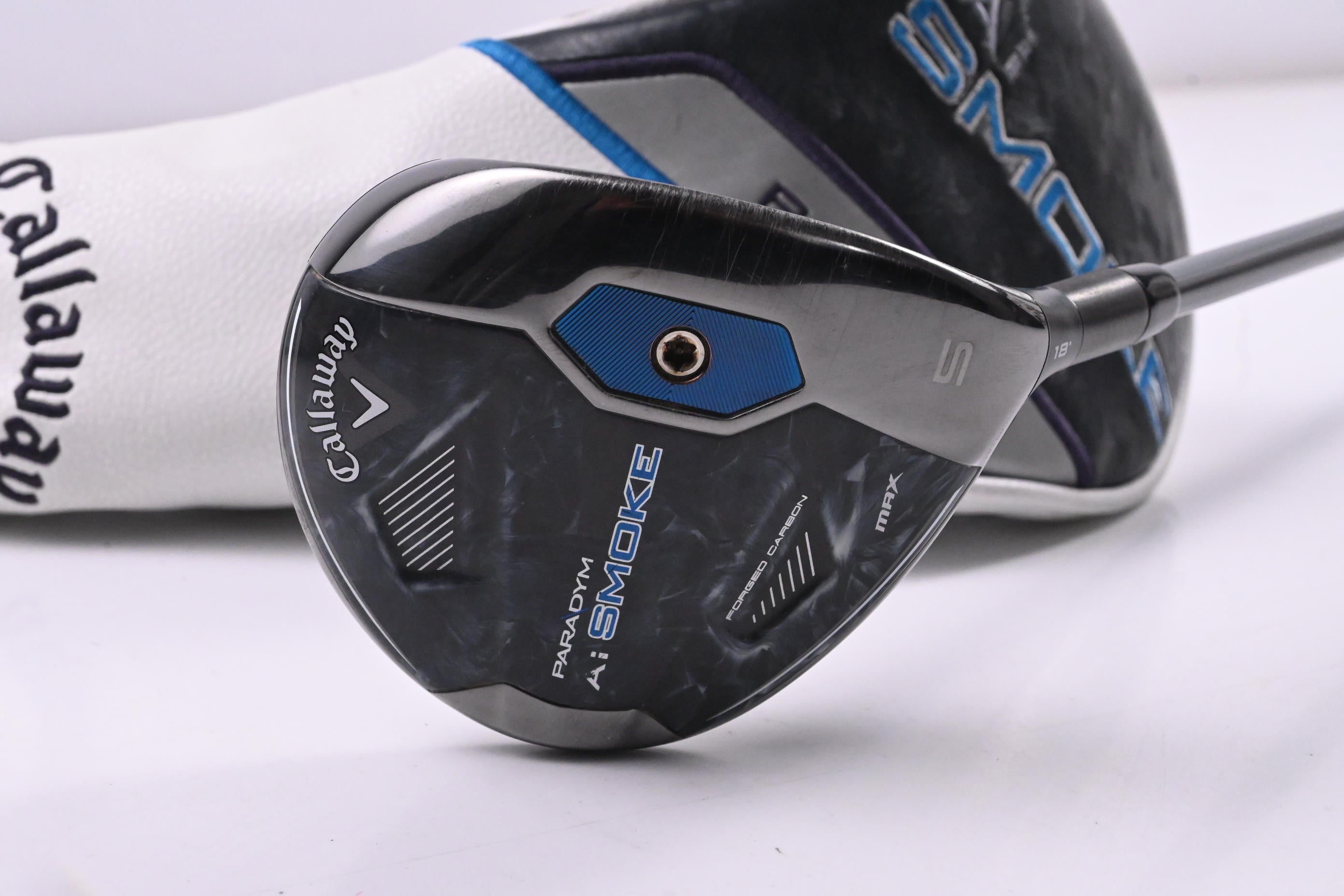 Callaway Paradym Ai Smoke Max #5 Wood / 18 Degree / Regular Flex Hzrdus Silver