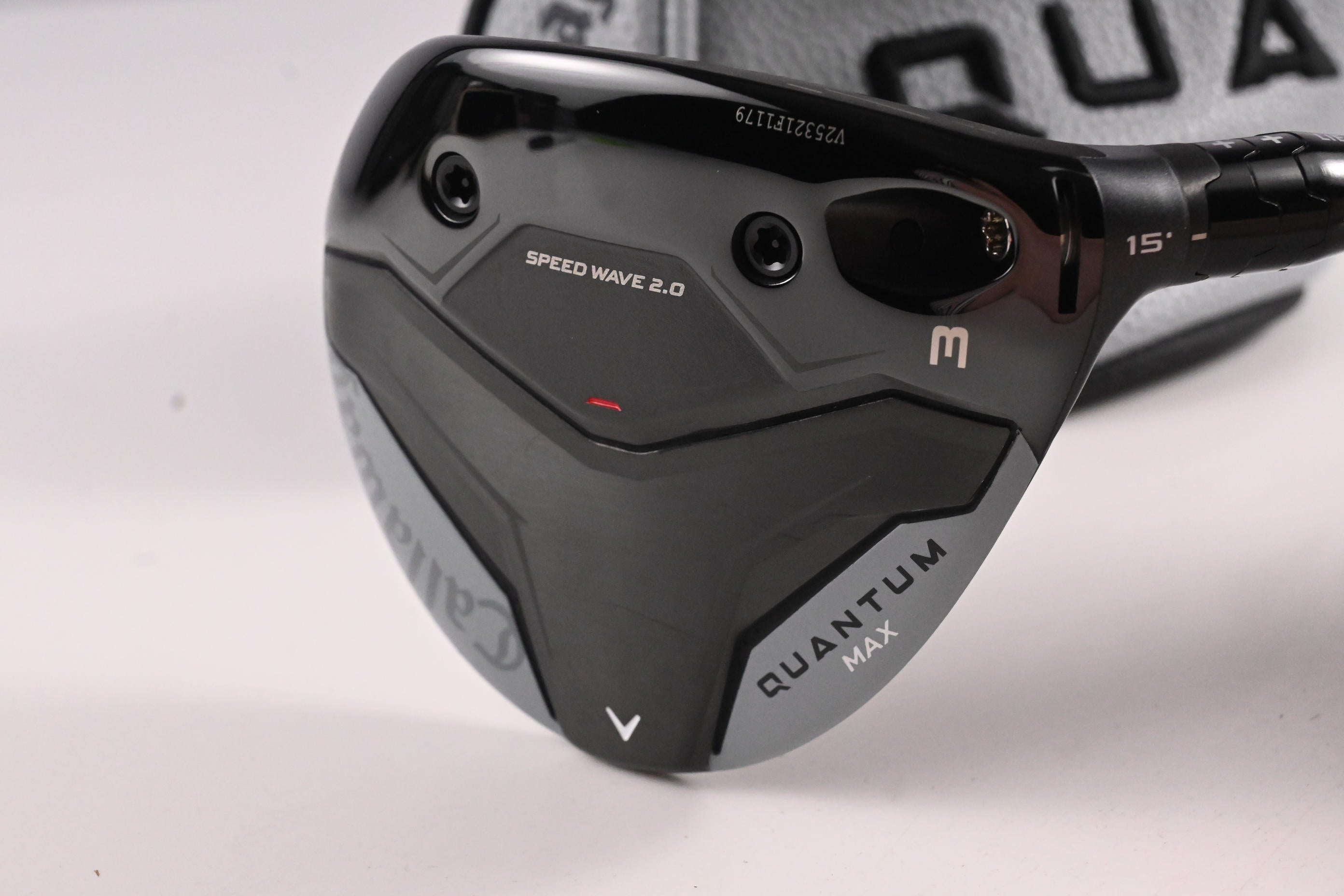 Callaway Quantum Max #3 Wood / 15 Degree / Regular Flex Denali Frost Silver 60
