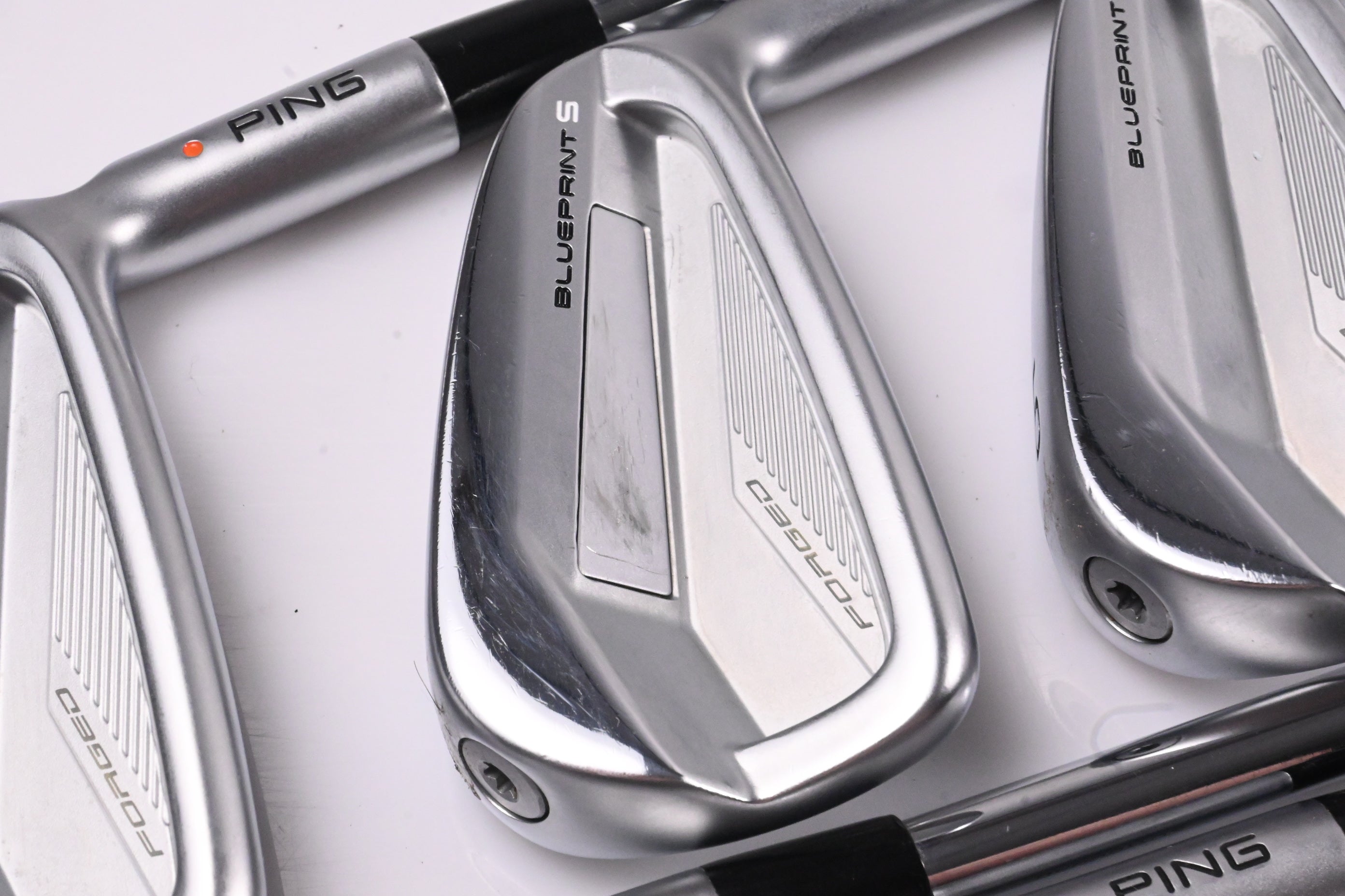Ping Blueprint S Irons / 4-PW / X-Flex Dynamic Gold X100 Shafts