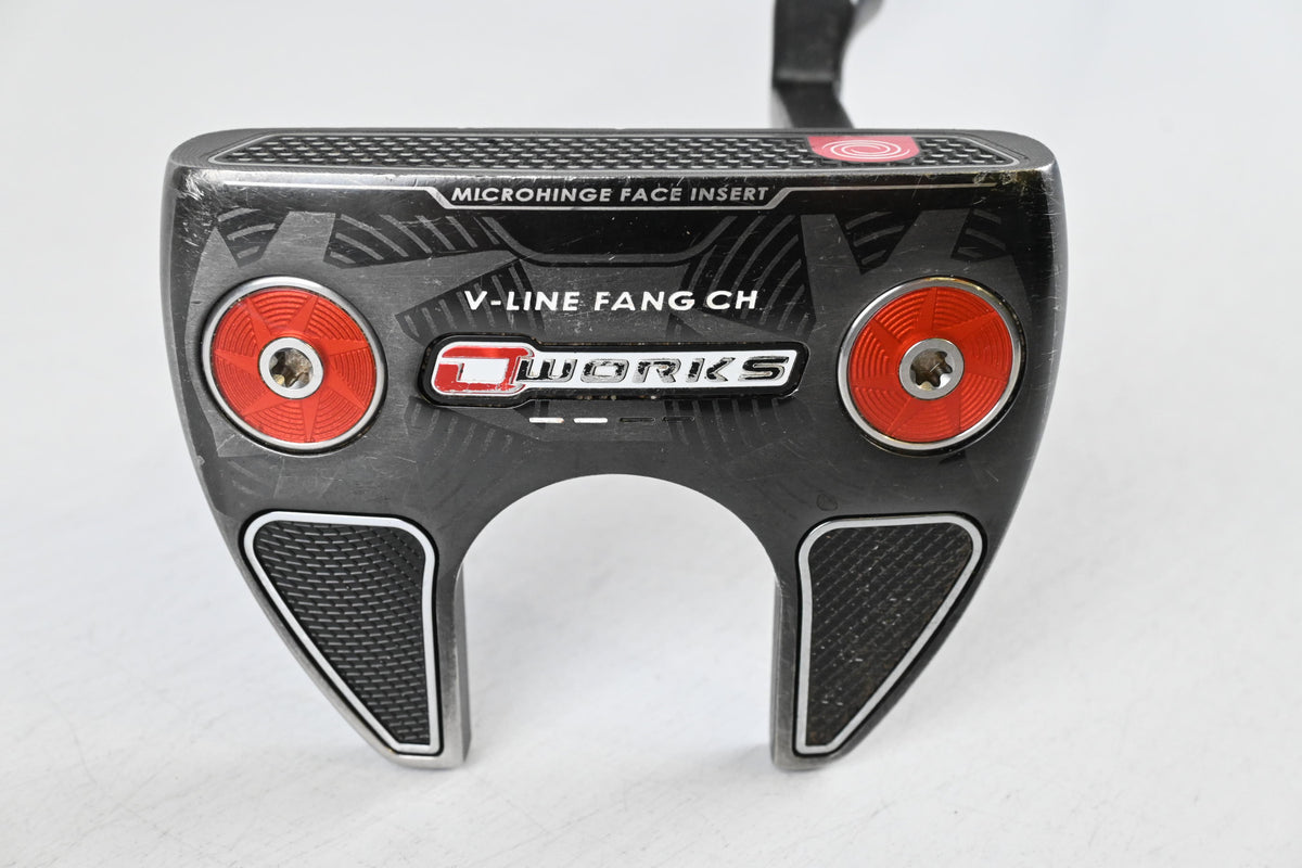 Odyssey O-Works Black V-Line Fang CH Putter / 34 Inch