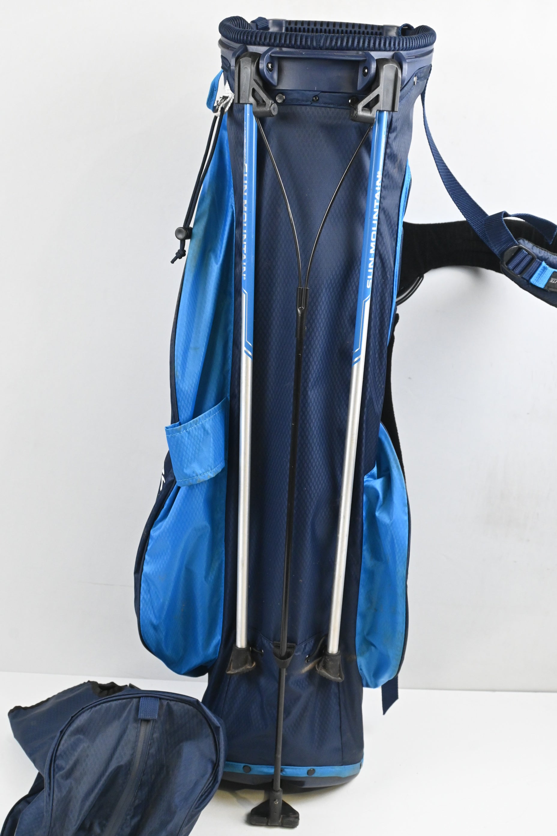 Sun Mountain Eco Lite EWP Stand Bag / 4-Way Divider / Navy, Blue