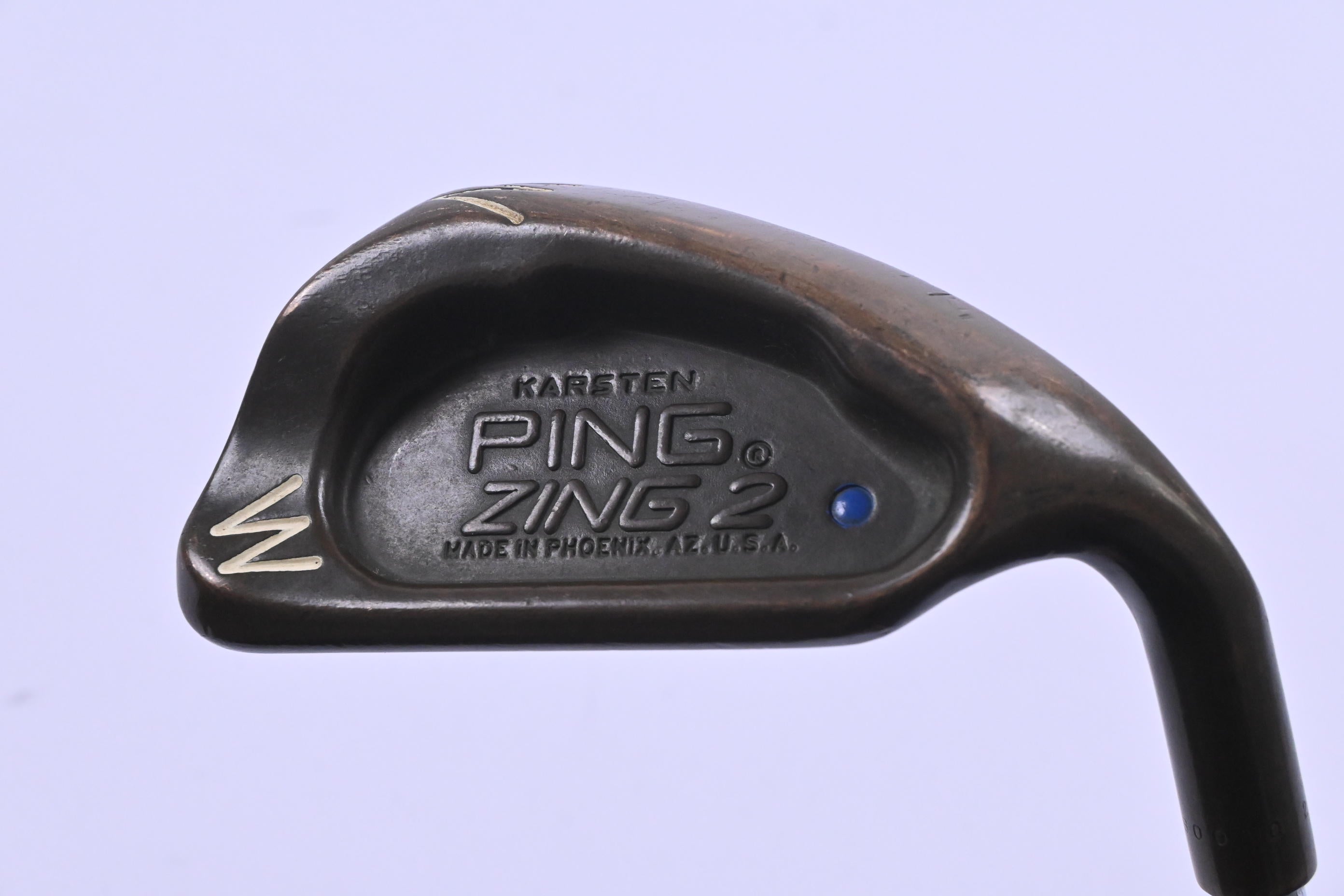 Ping Zing 2 BeCu Pitching Wedge / 47 Degree / Blue Dot / Wedge Flex Dunlop Shaft