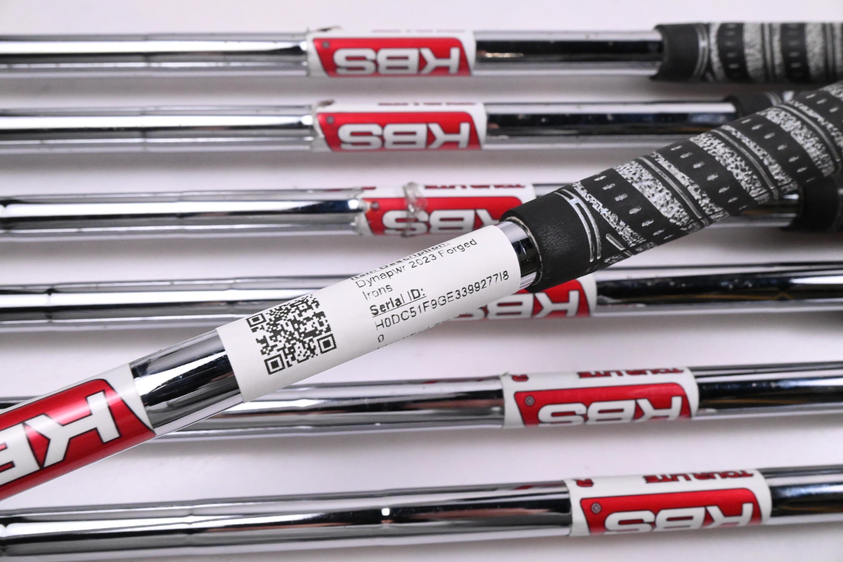 Wilson Dynapwr 2023 Forged Irons / 4-PW / Regular Flex KBS Tour Lite Shafts