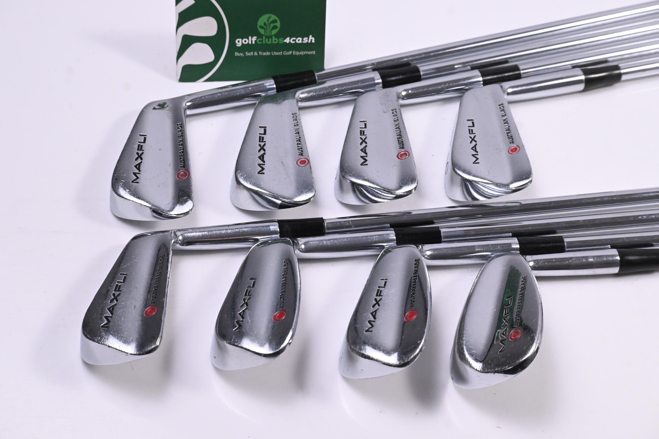 Maxfli Australian Blade Irons / 3-PW / Regular Flex Dunlop Maxfli Shafts