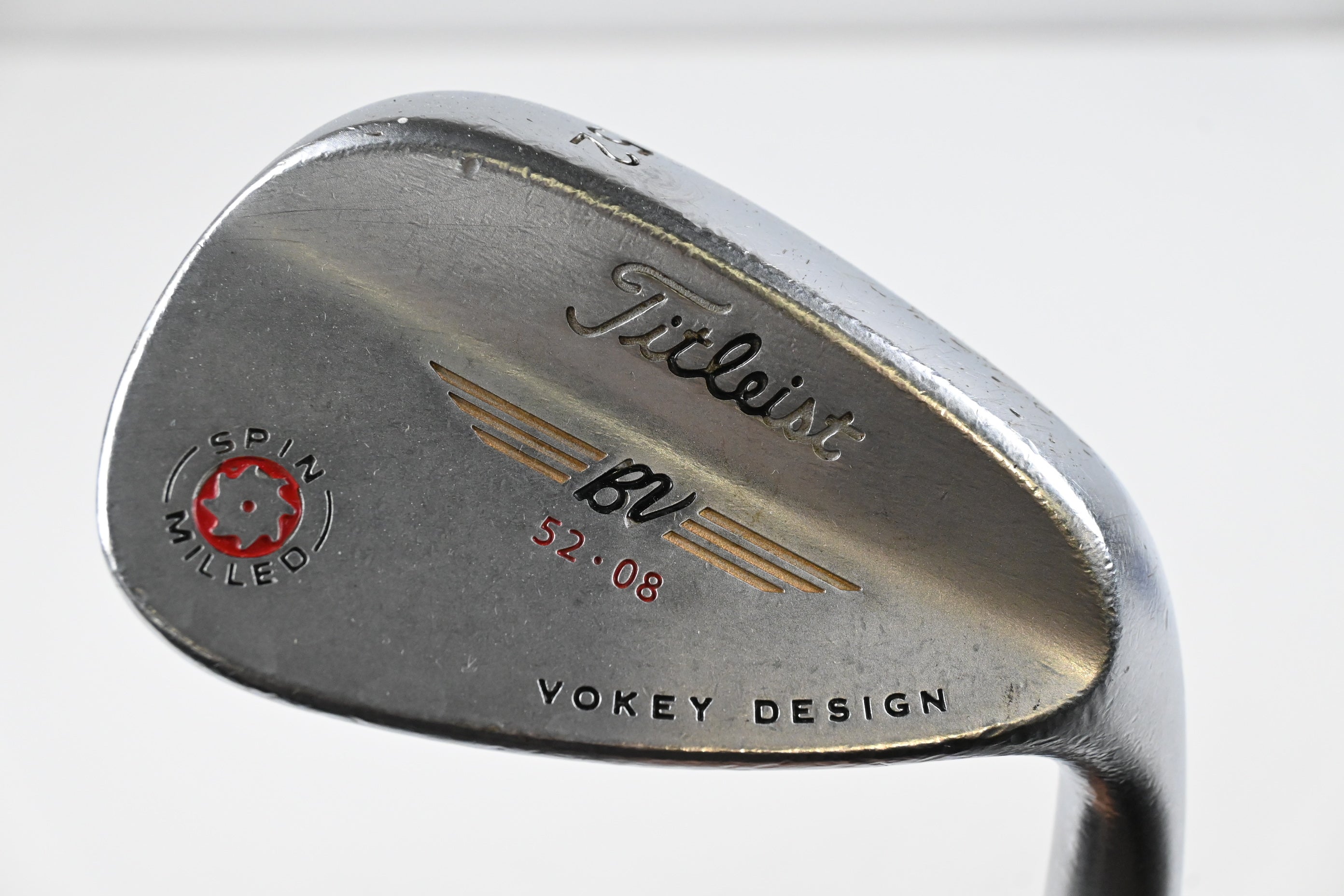 Titleist Vokey Spin Milled 2009 Gap Wedge / 52 Degree / Wedge Flex Vokey Design