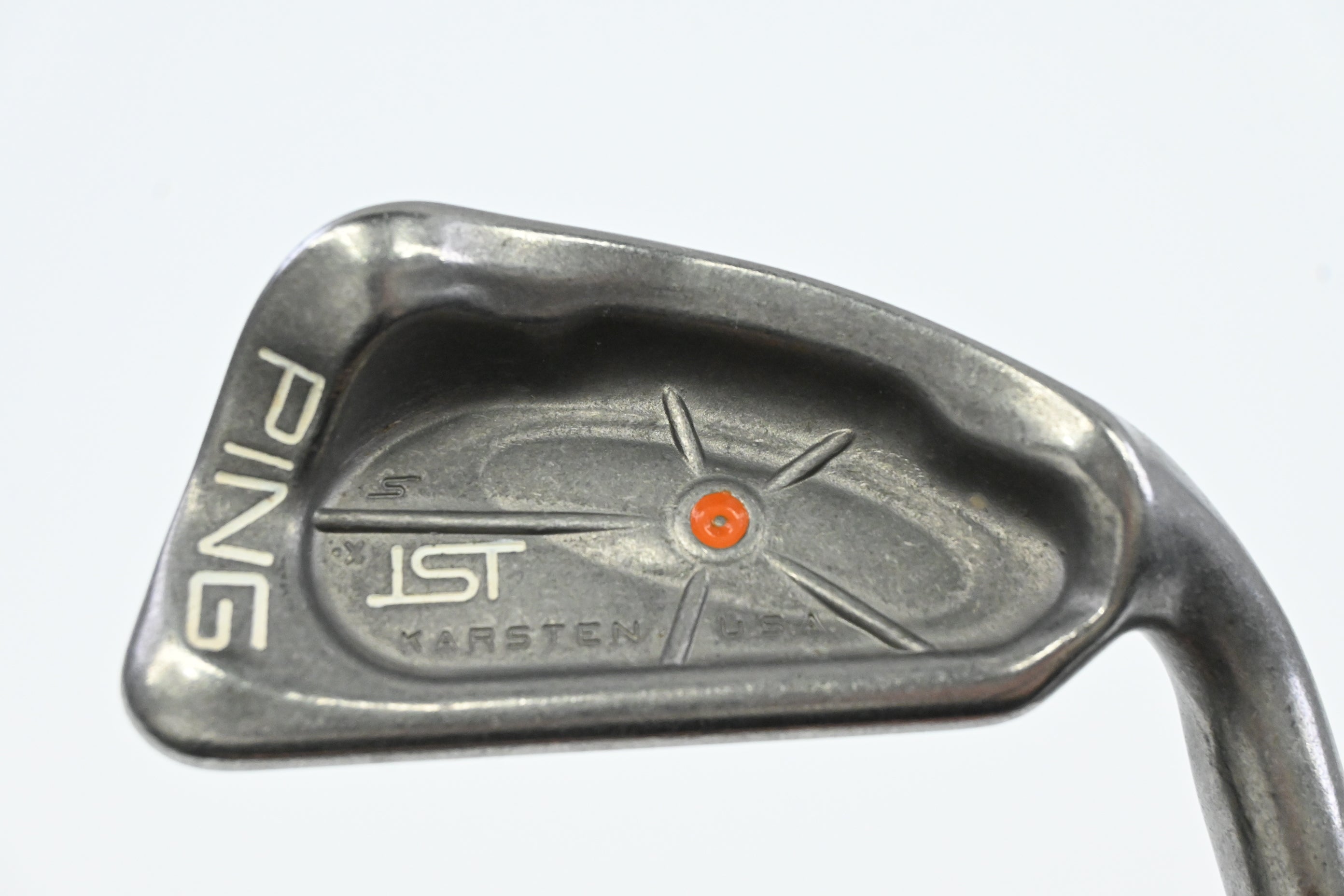 Ping ISI-K #4 Iron / 24 Degree / Orange Dot / Stiff Flex Ping Cushin JZ Shaft