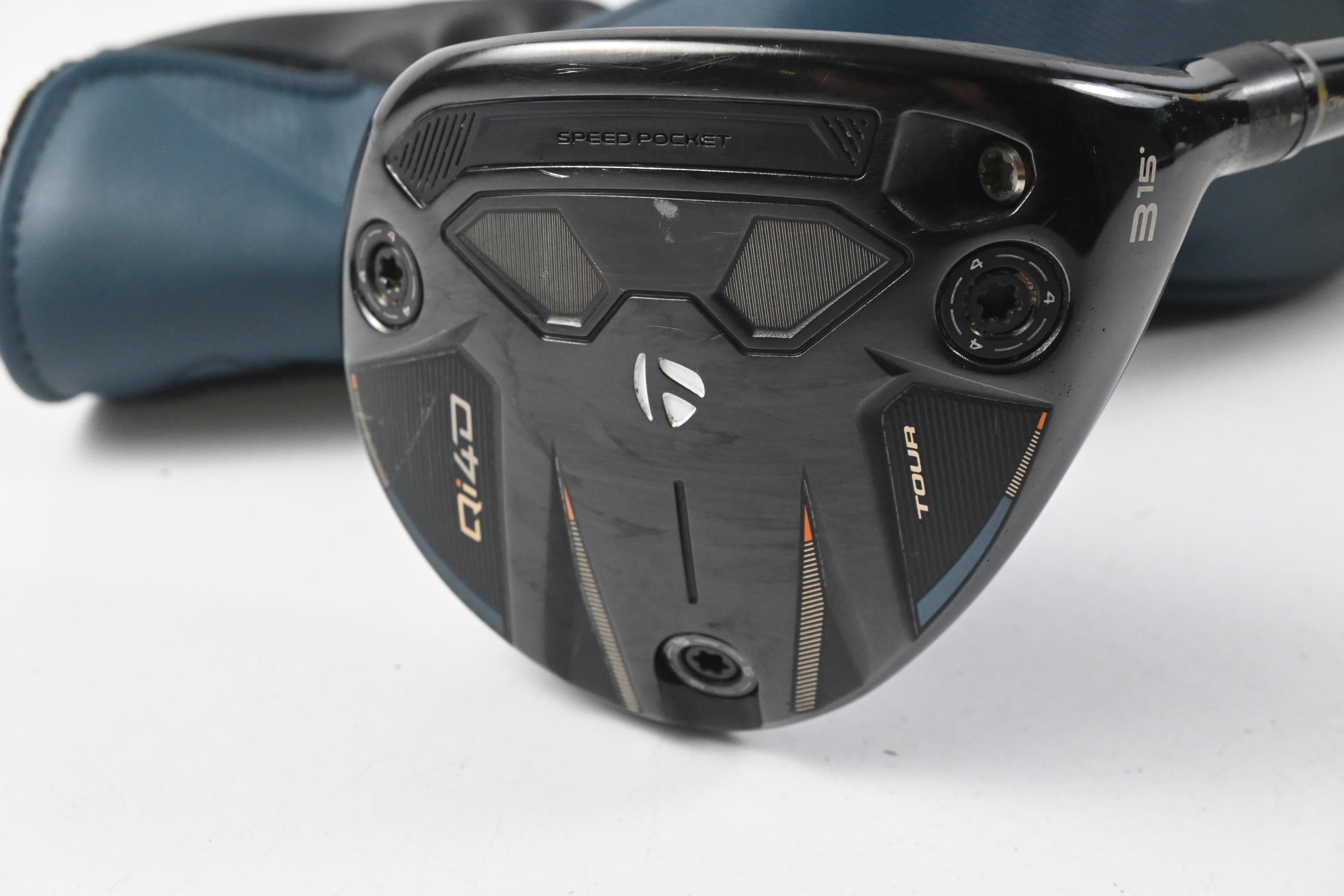Taylormade Qi4D Tour #3 Wood / 15 Degree / X-Flex Hzrdus Smoke Black 70 Shaft