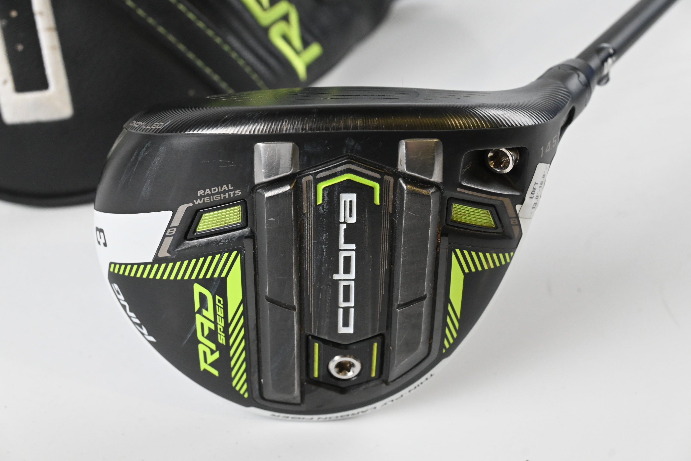 Cobra King Radspeed #3 Wood / 14.5 Degree / Stiff Flex Fujikura Motore X F3 6